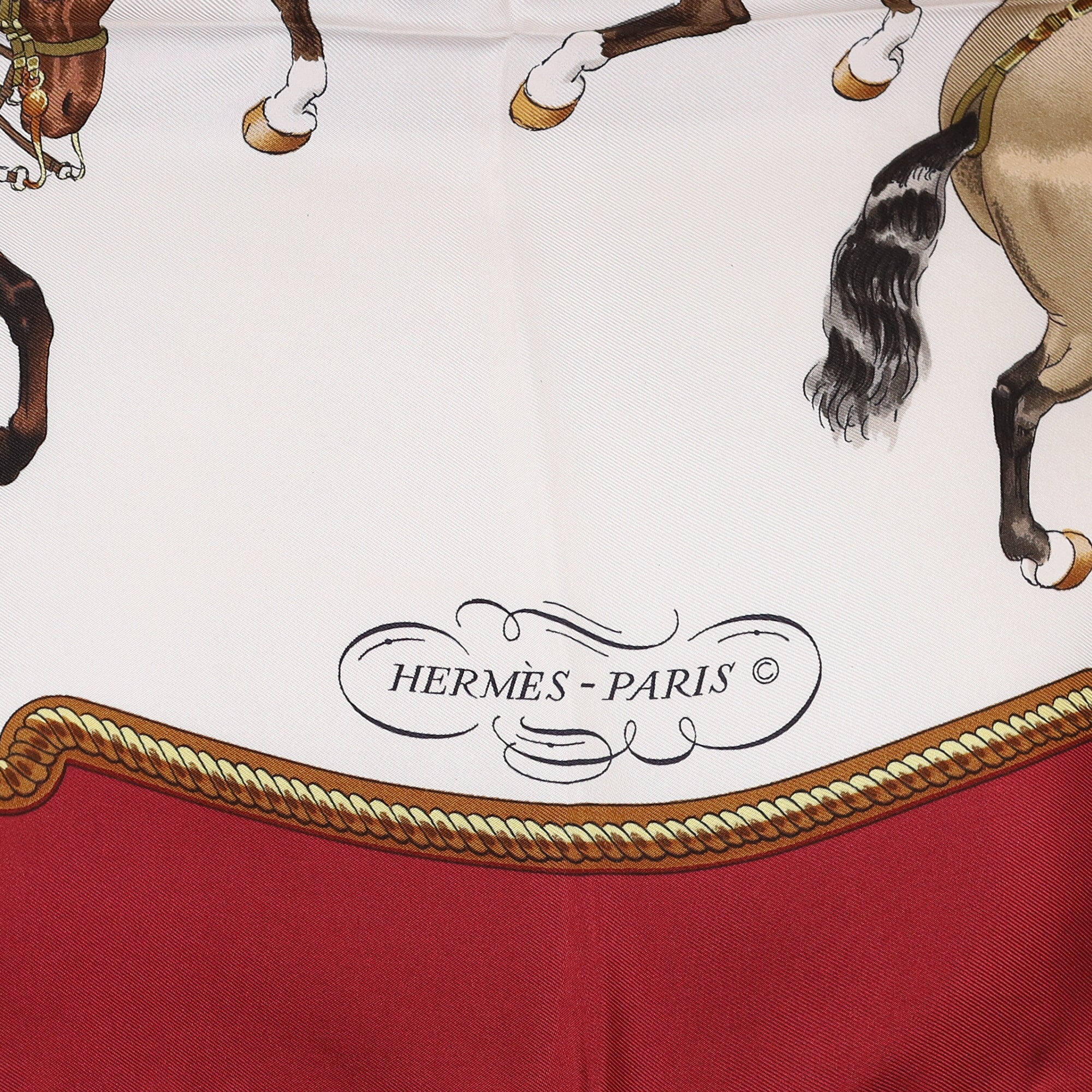 Pristine Hermès Reprise Silk Scarf