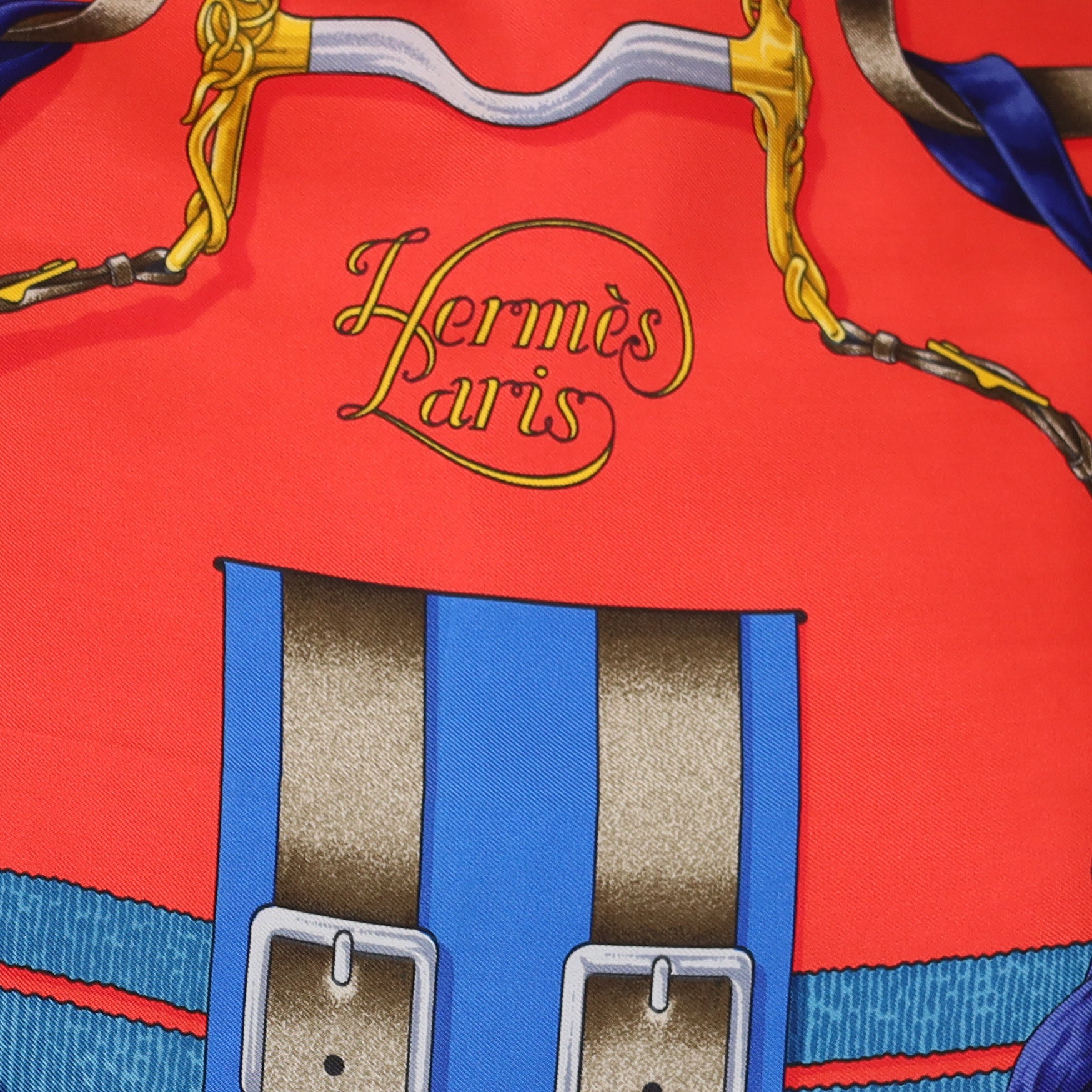 Pristine Hermès Grand Manège Silk Scarf