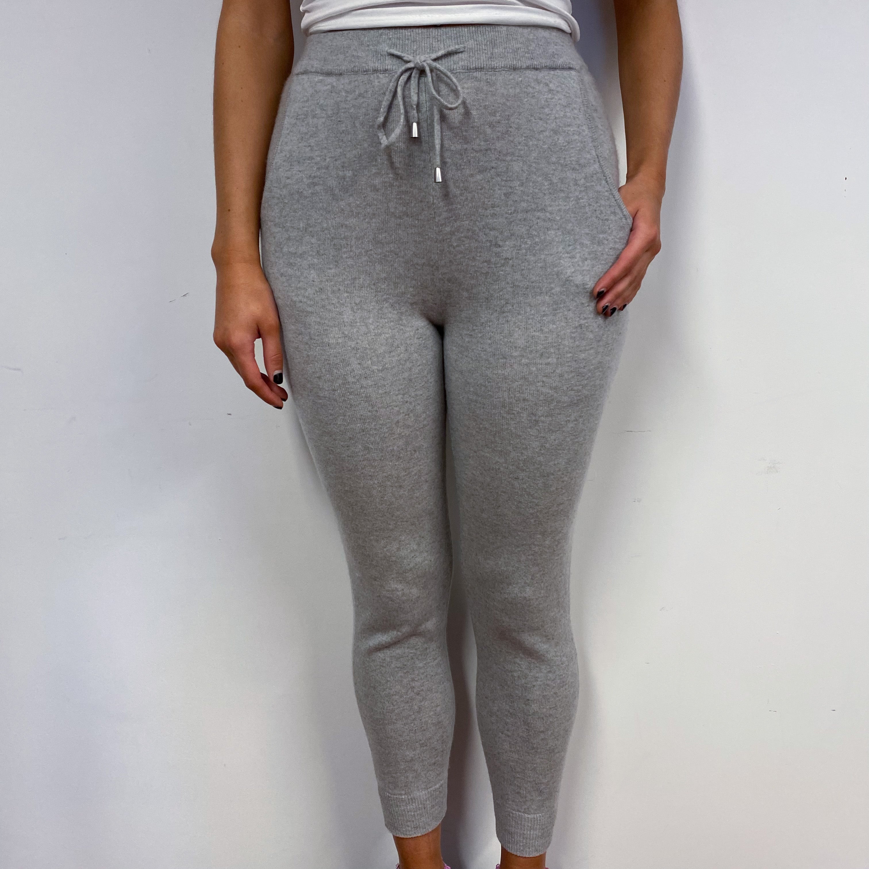 Smoke Grey Cashmere Lounge Pants Small
