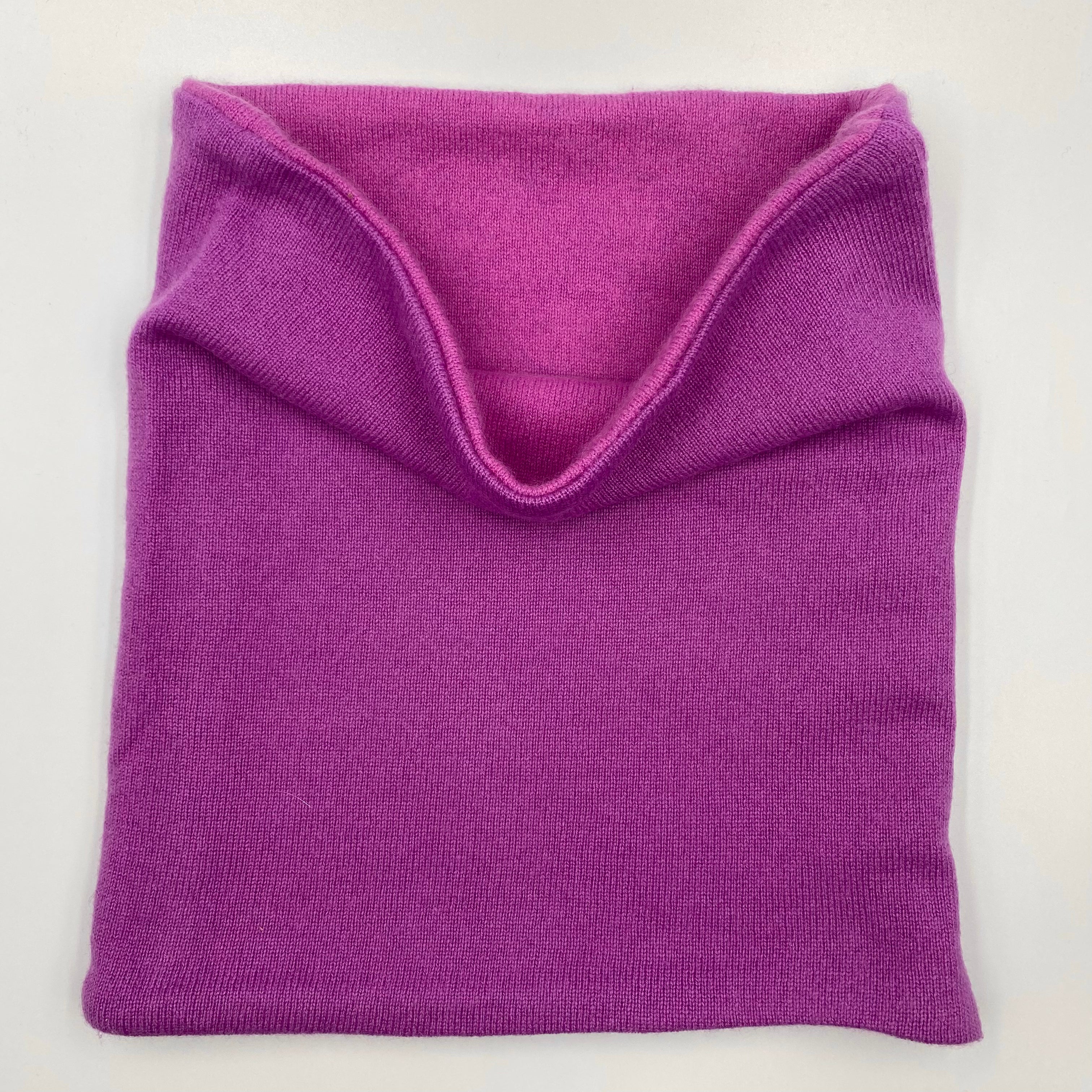 Violet Luxury Double Layered Snood