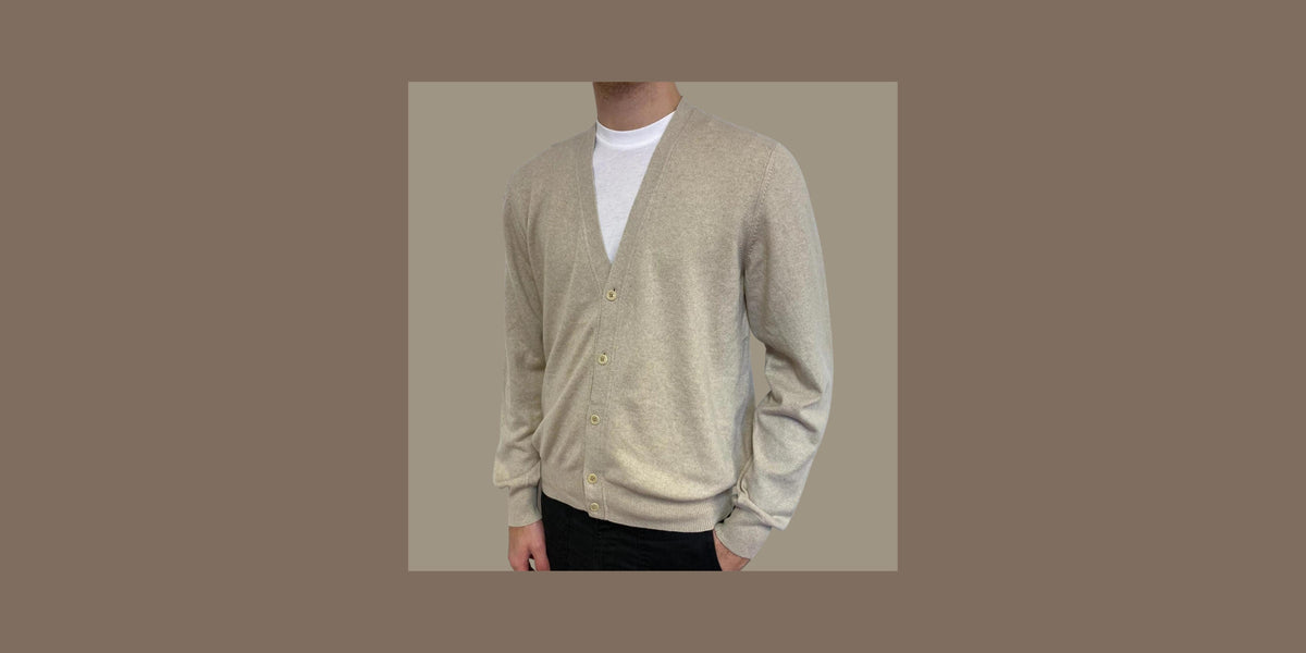 5 ways to wear men's cashmere cardigans