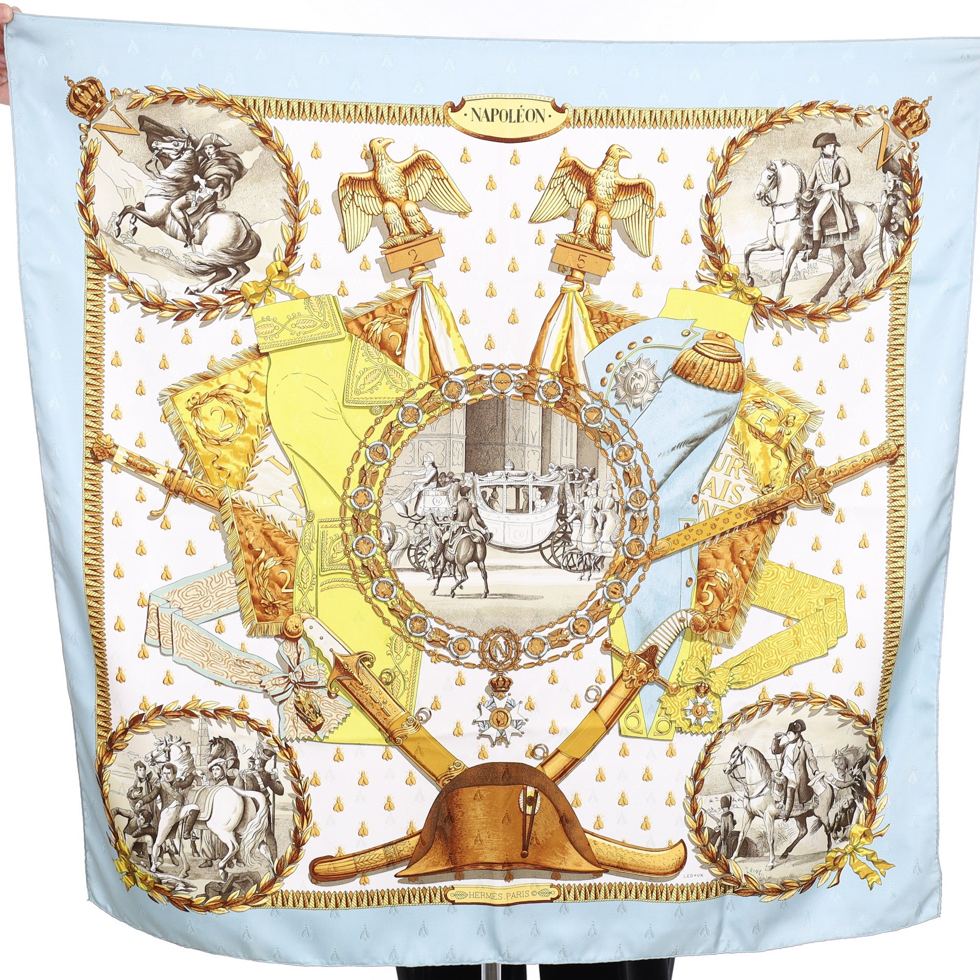 Hermès Napoléon Silk Scarf