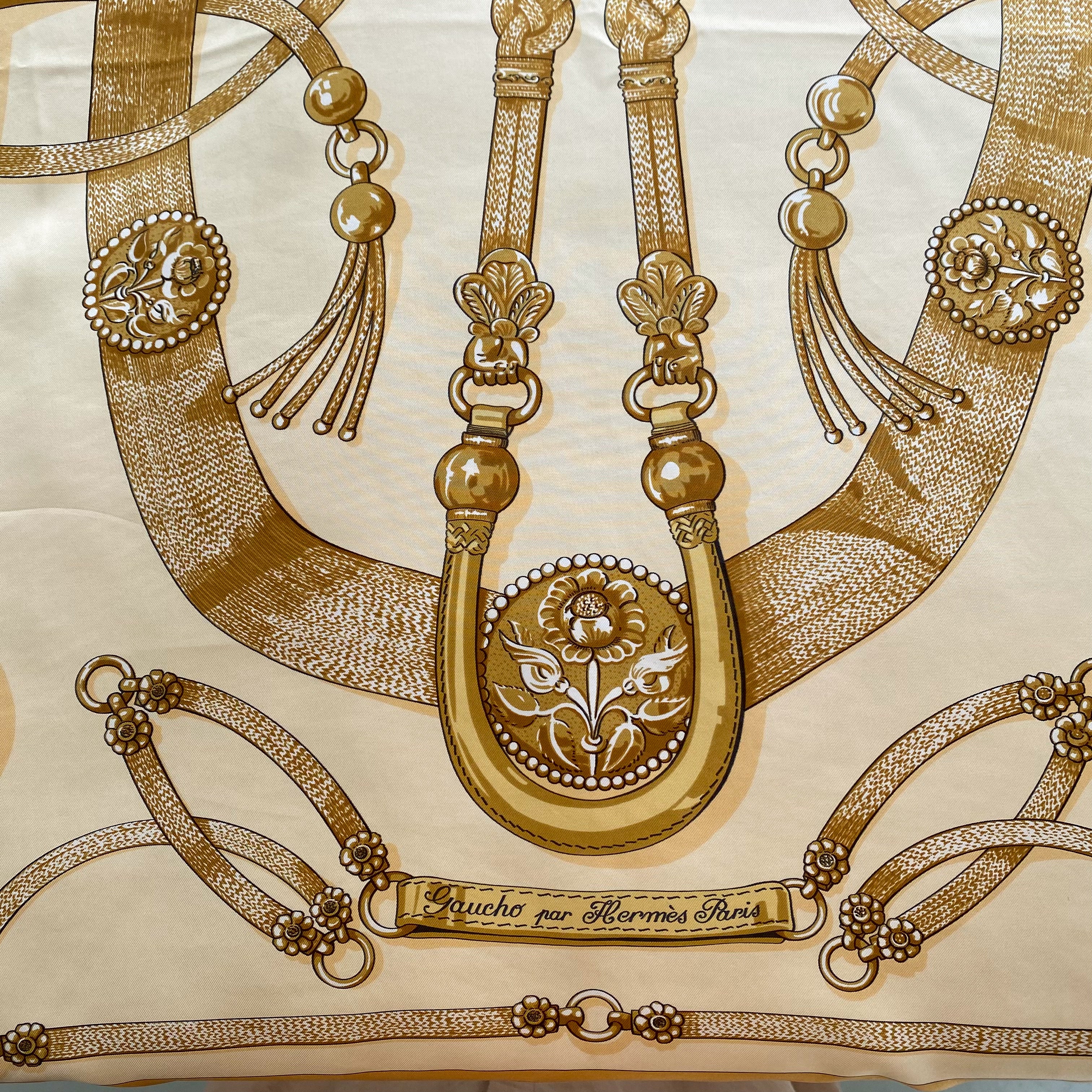 Hermès Gaucho Silk Scarf