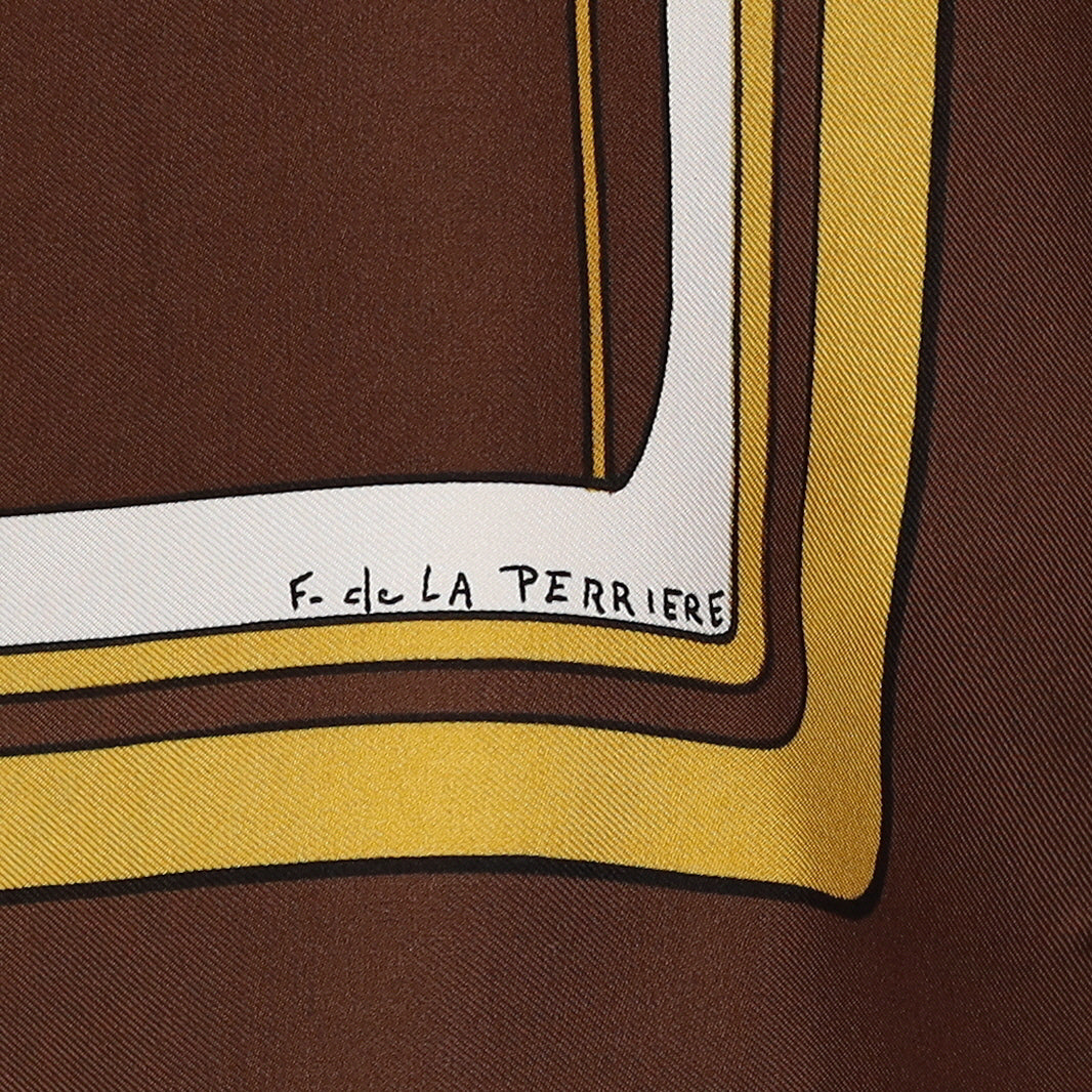 Hermès Les Coupés Silk Scarf