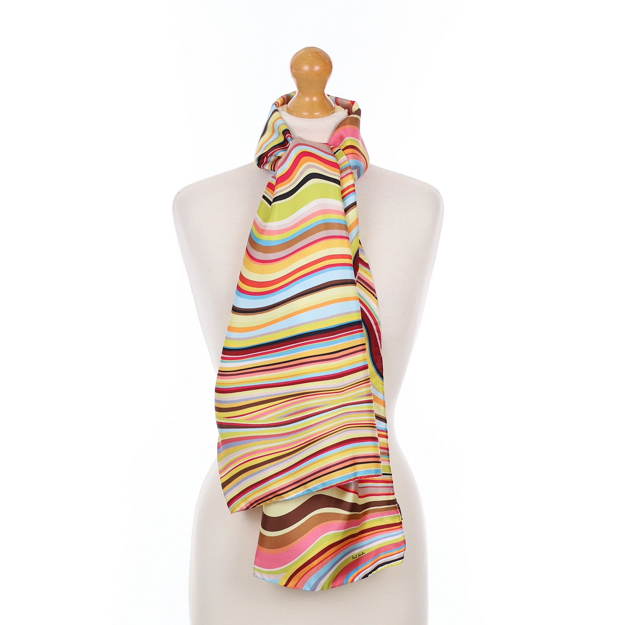 Brand New Paul Smith Multicoloured Silk Scarf