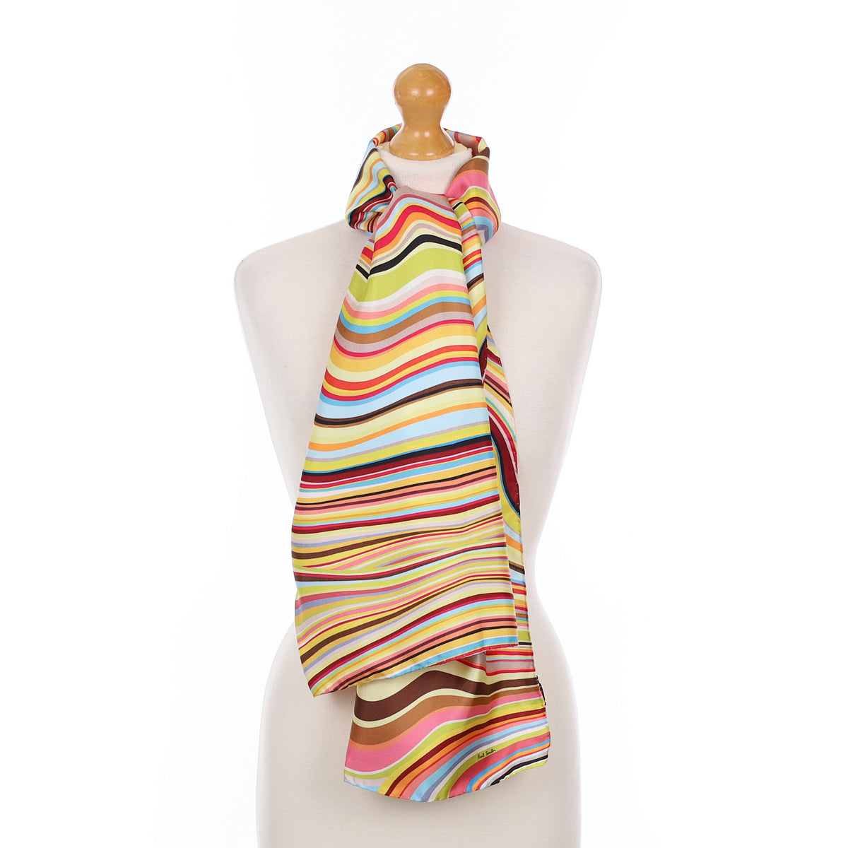 Brand New Paul Smith Multicoloured Silk Scarf