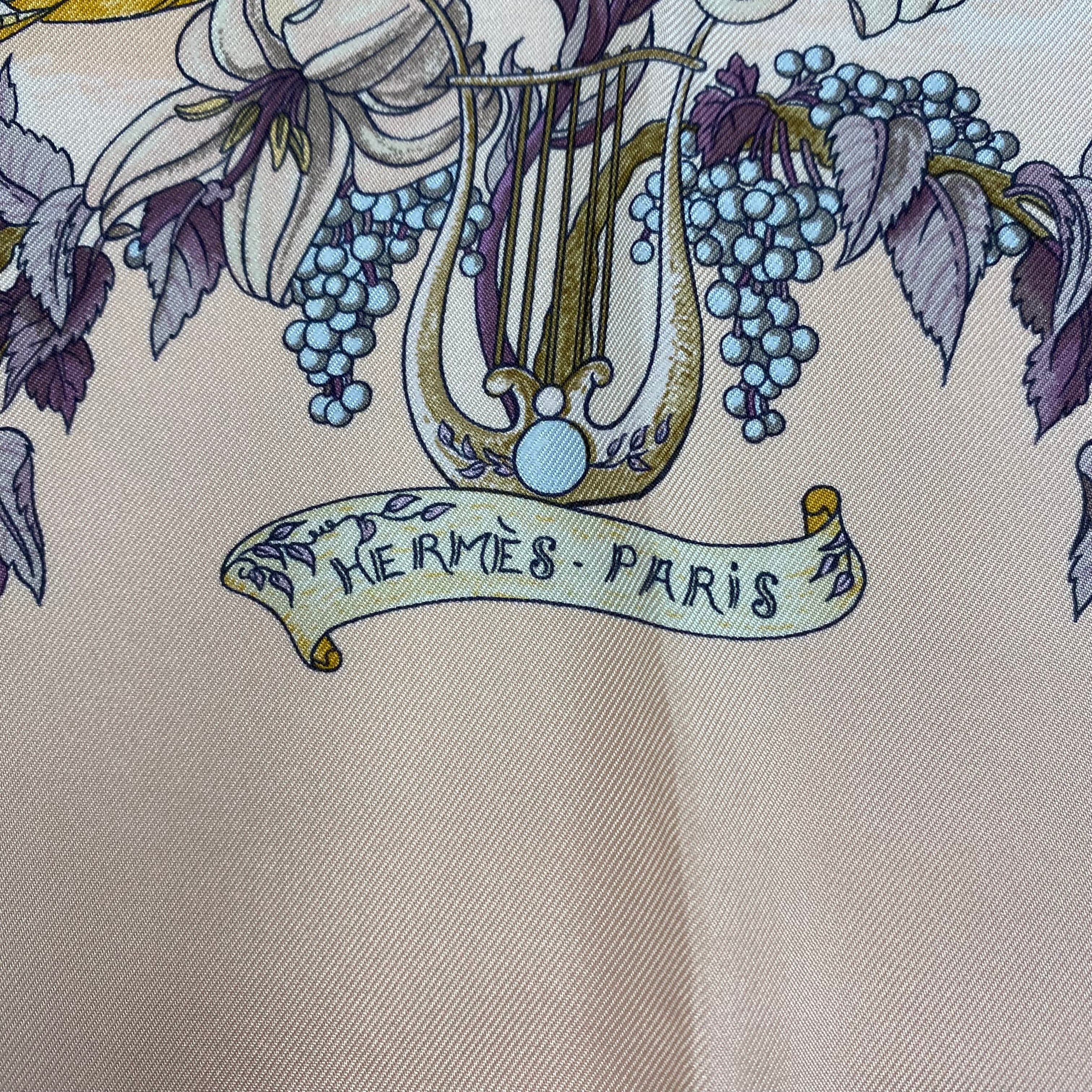 Pristine Boxed Hermès Au Pays de Cocagne Silk Scarf