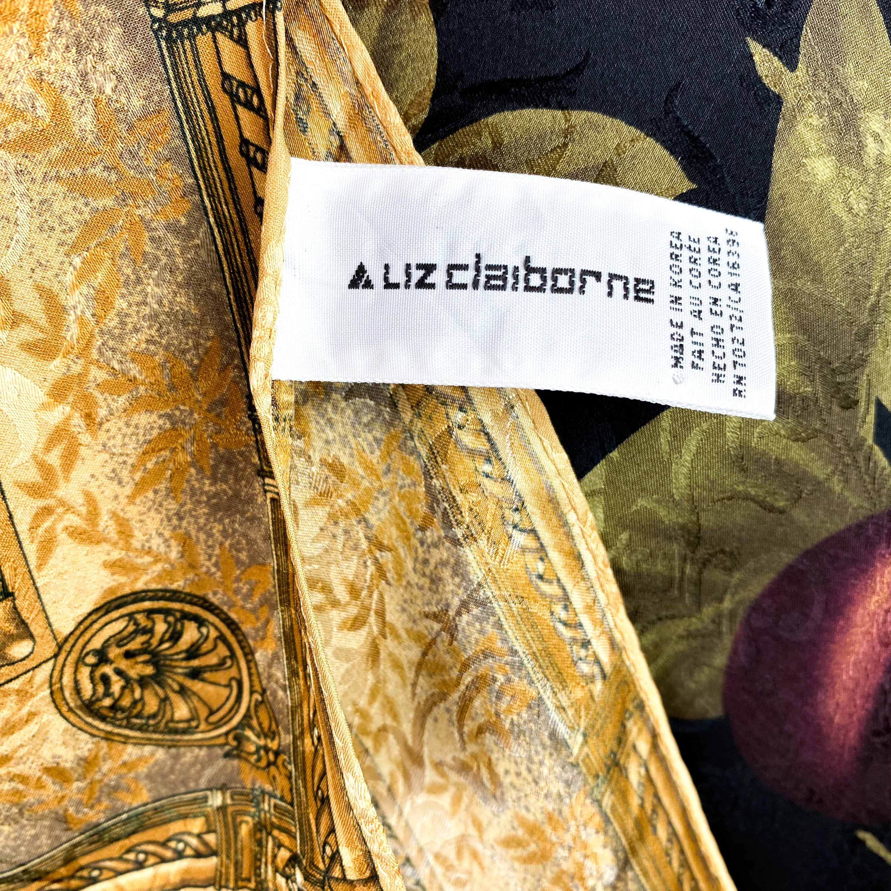 Liz Claiborne Vintage Silk Scarf