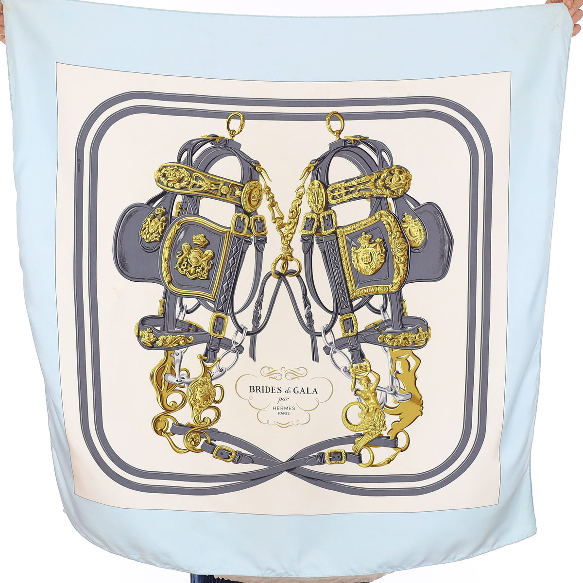 Hermès Brides De Gala Silk Scarf