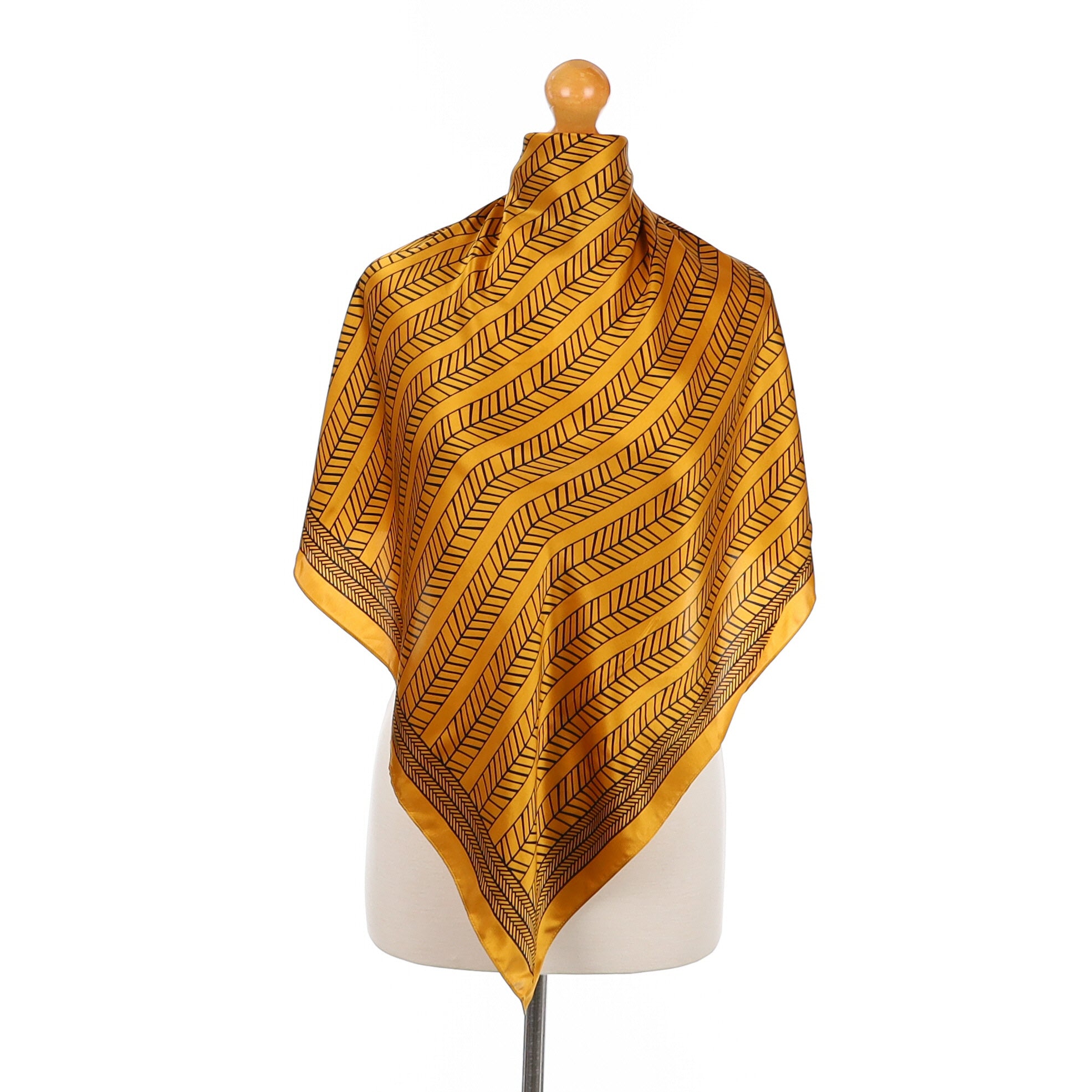 Brand New Geometric Silk Scarf