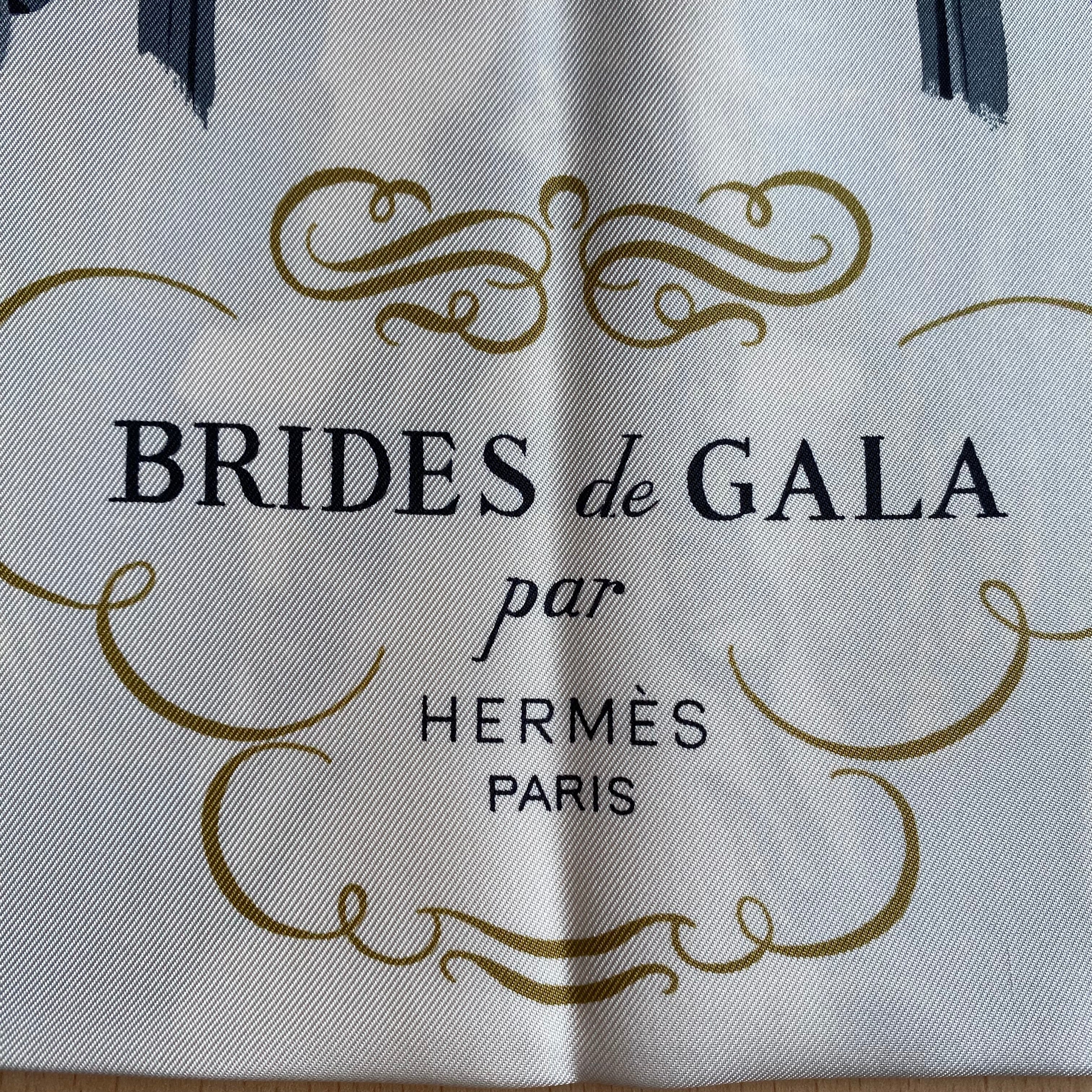 Hermès Brides De Gala Silk Scarf