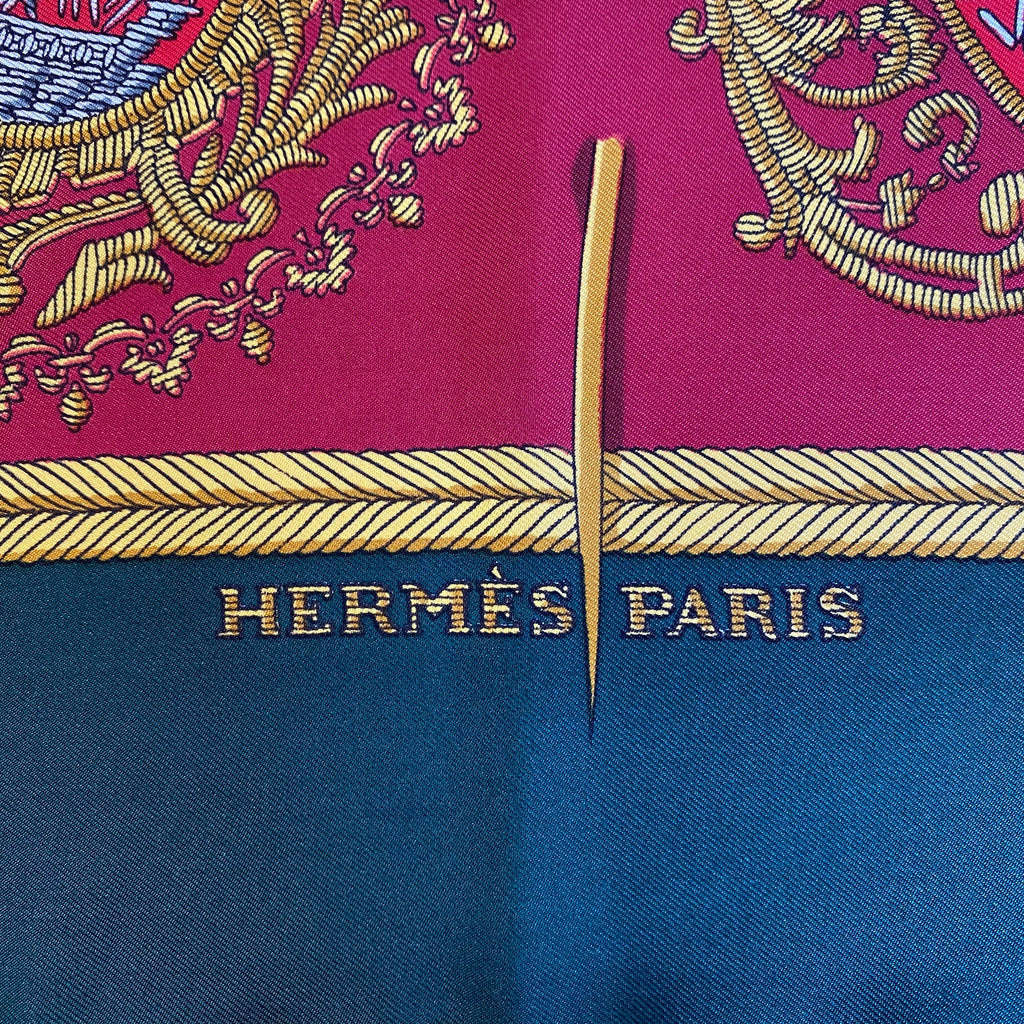 Hermès Les Armes de Paris Silk Scarf