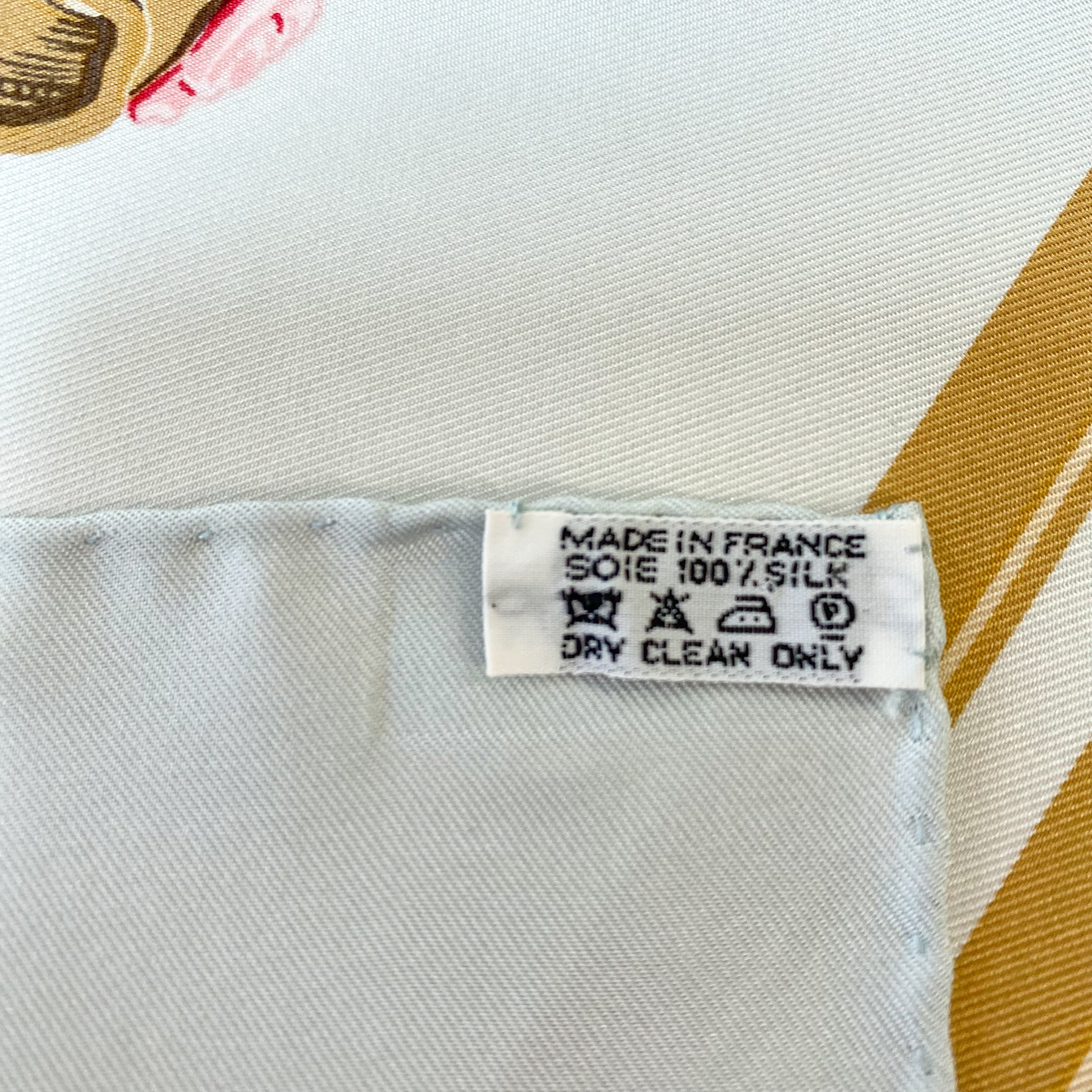Pristine Boxed Hermès Brides de Gala Silk Scarf
