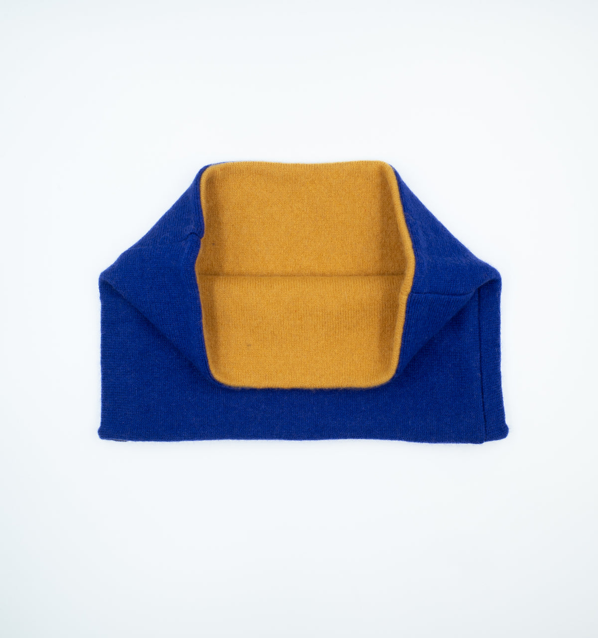 Admiral Blue and Yellow Neck Warmer
