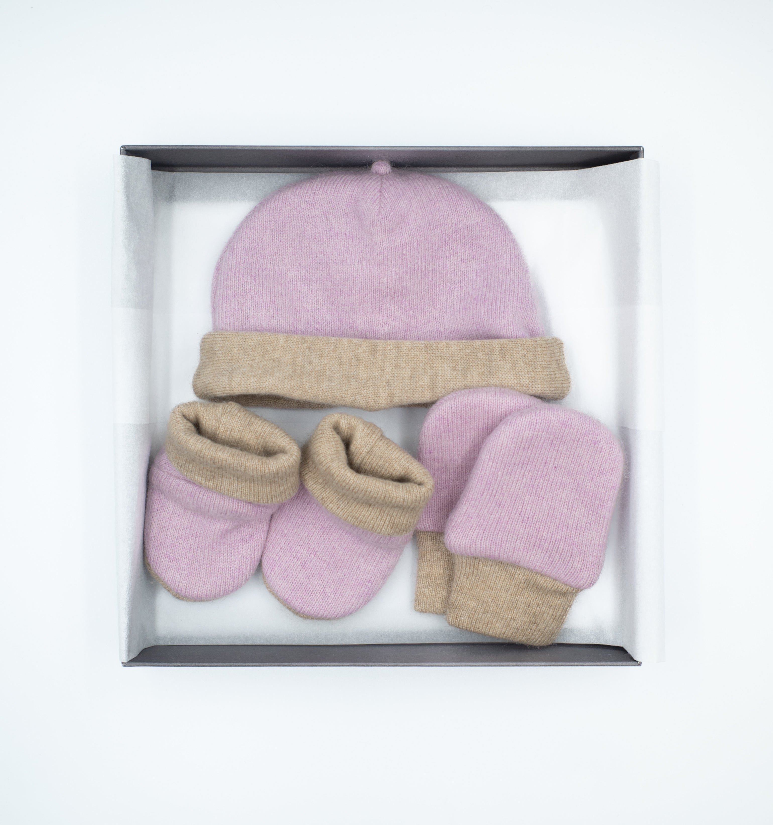 Cashmere Baby Gift Set in Pink