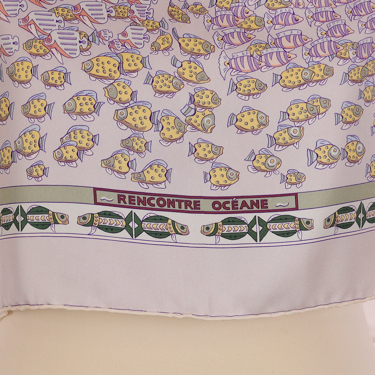 Hermès Rencontre Océane Silk Scarf