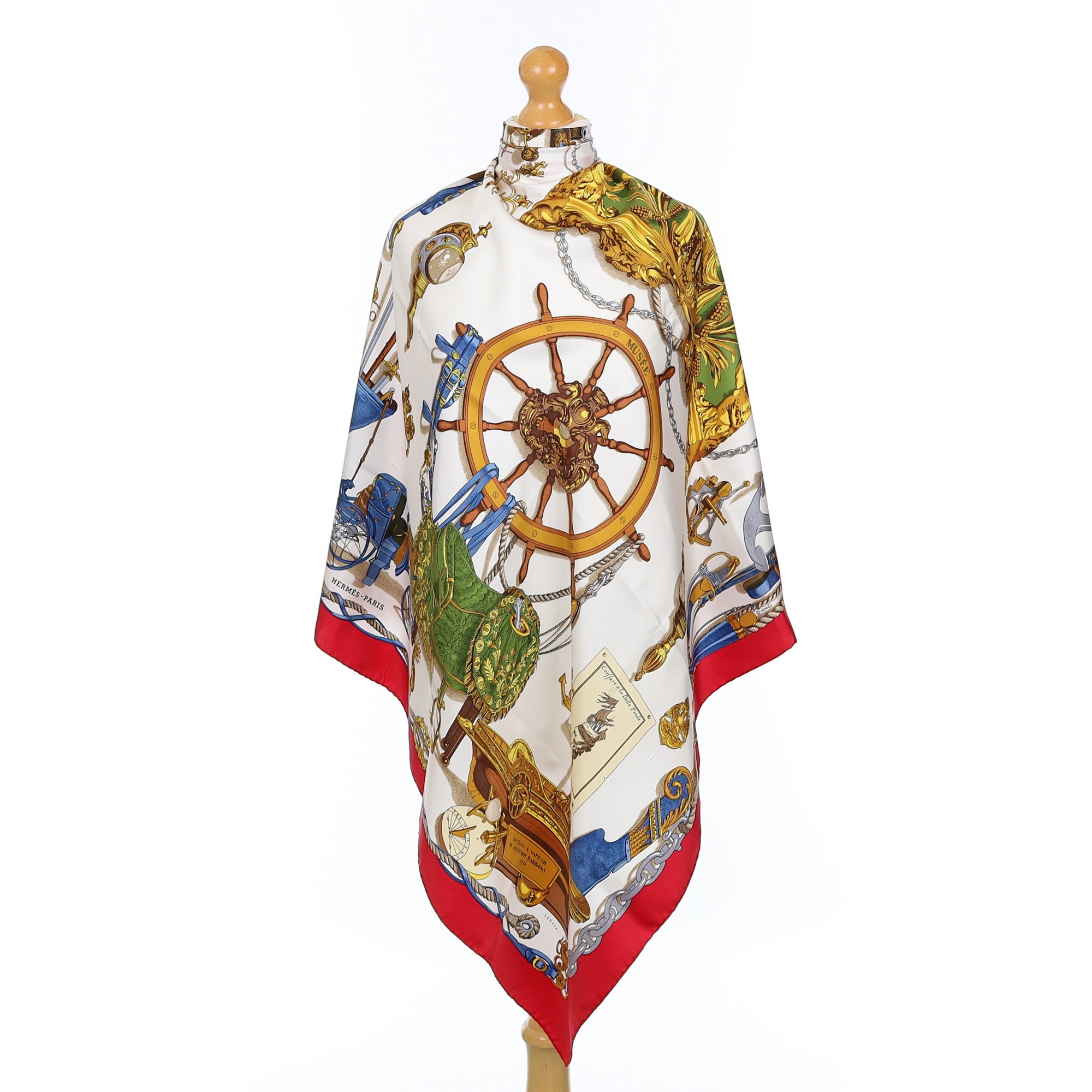 Hermès Musée Silk Scarf Quite Rare