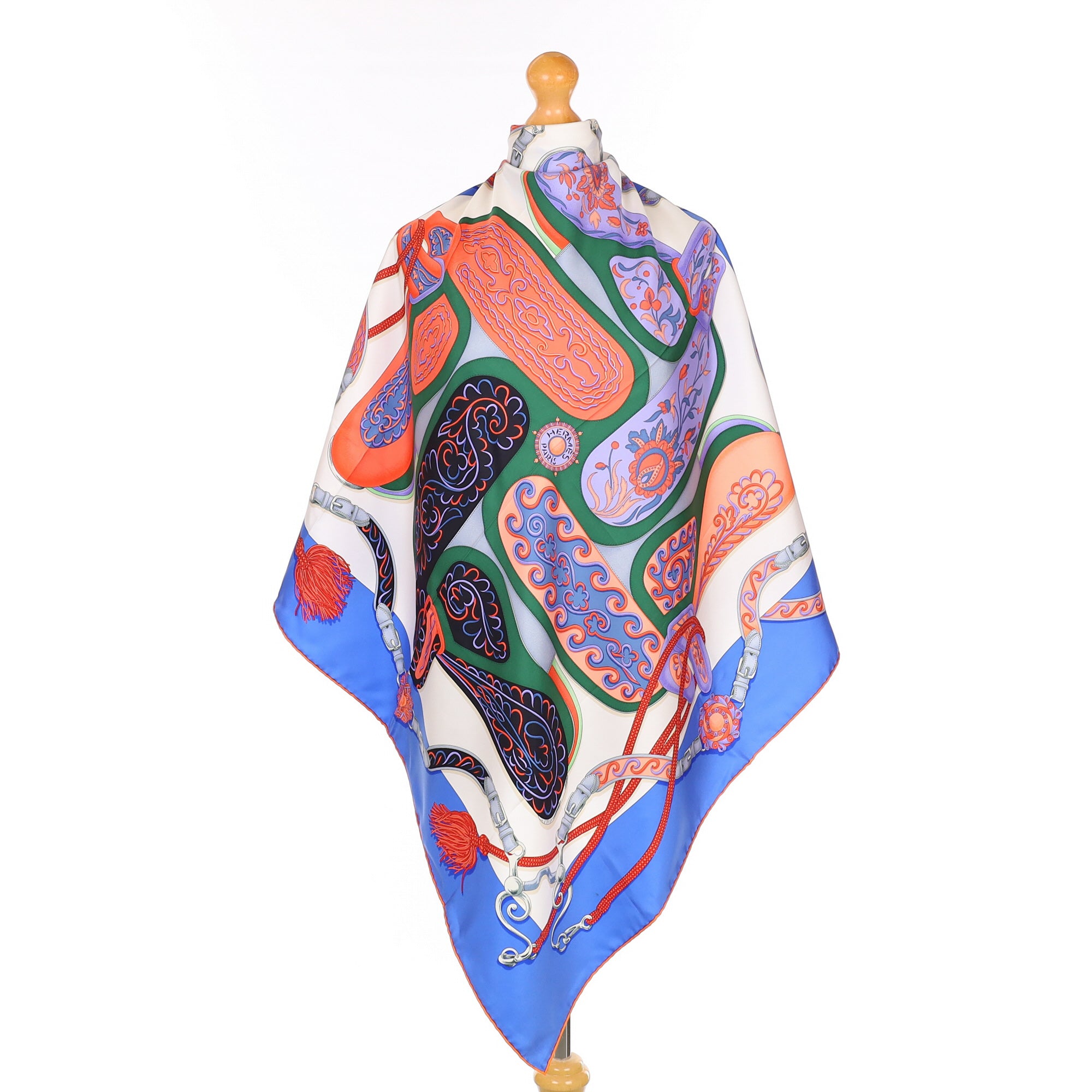 Hermès Festival des Amazones Silk Scarf