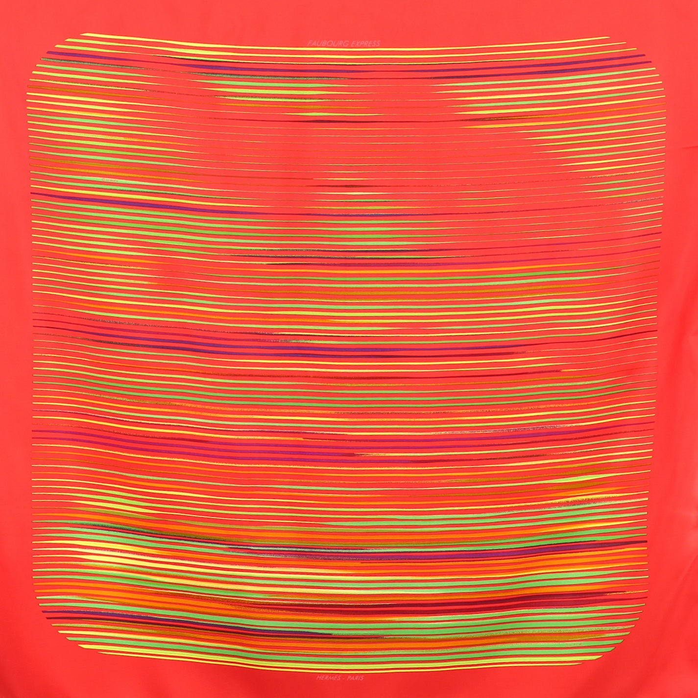 Hermès Faubourg Express Silk Scarf