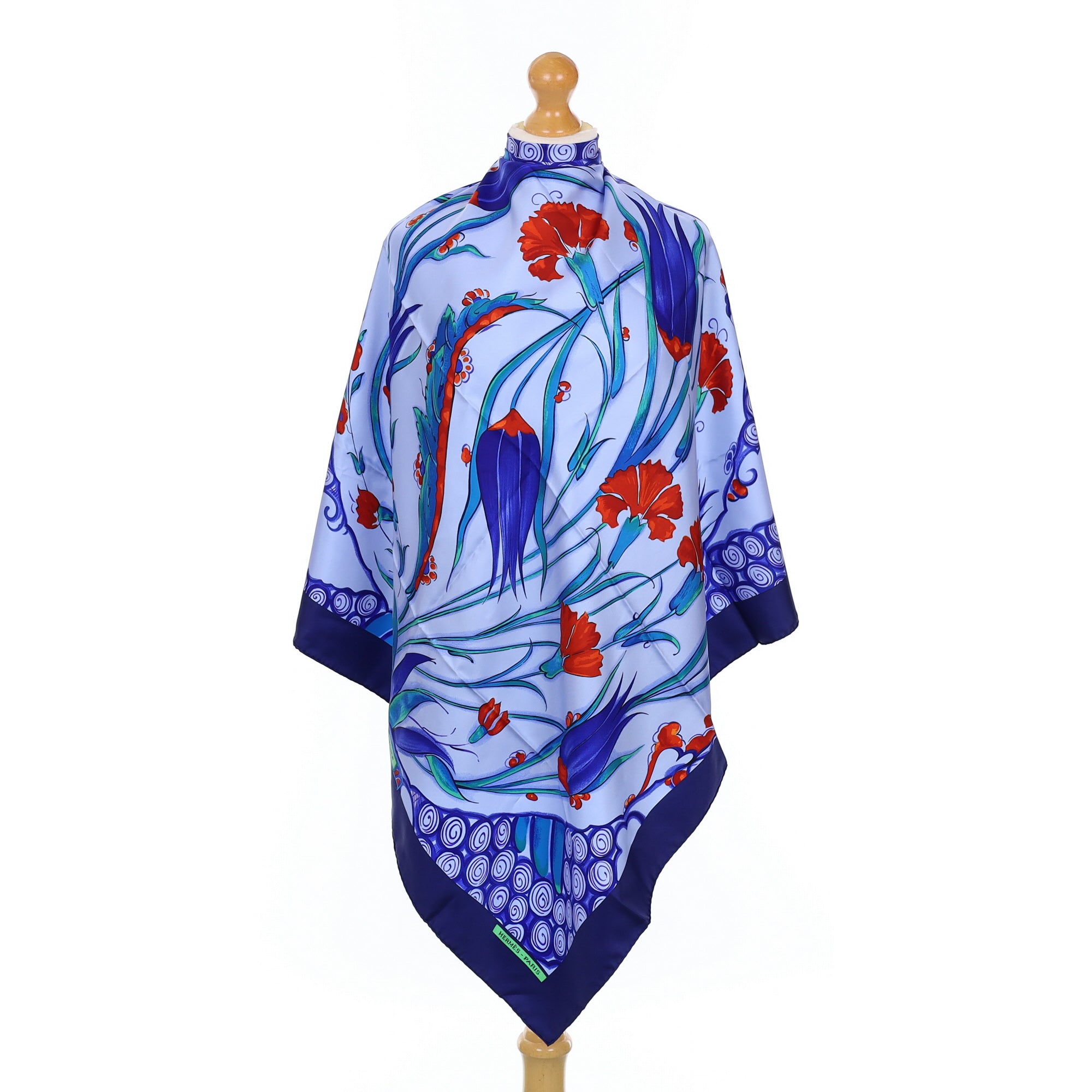 Pristine Hermès Céramique Ottomane Silk Scarf Quite Rare