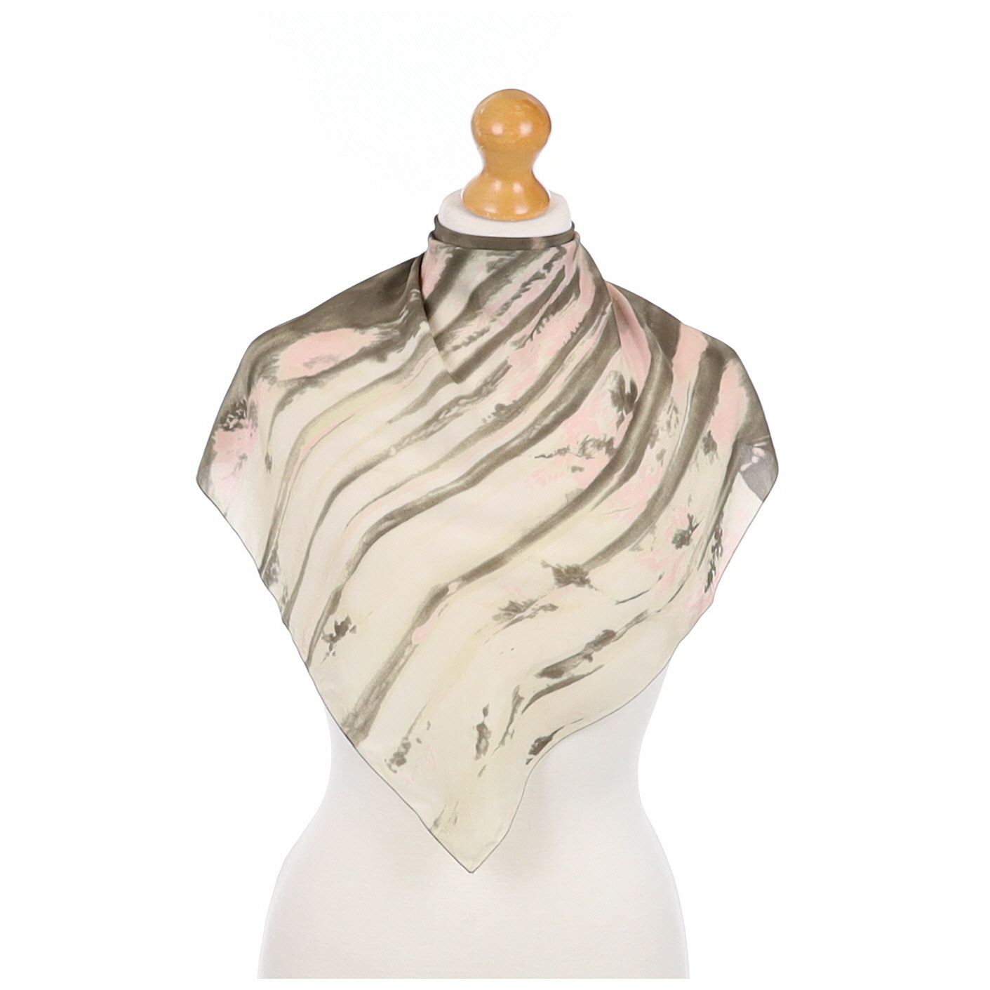 Small Abstract Silk Scarf