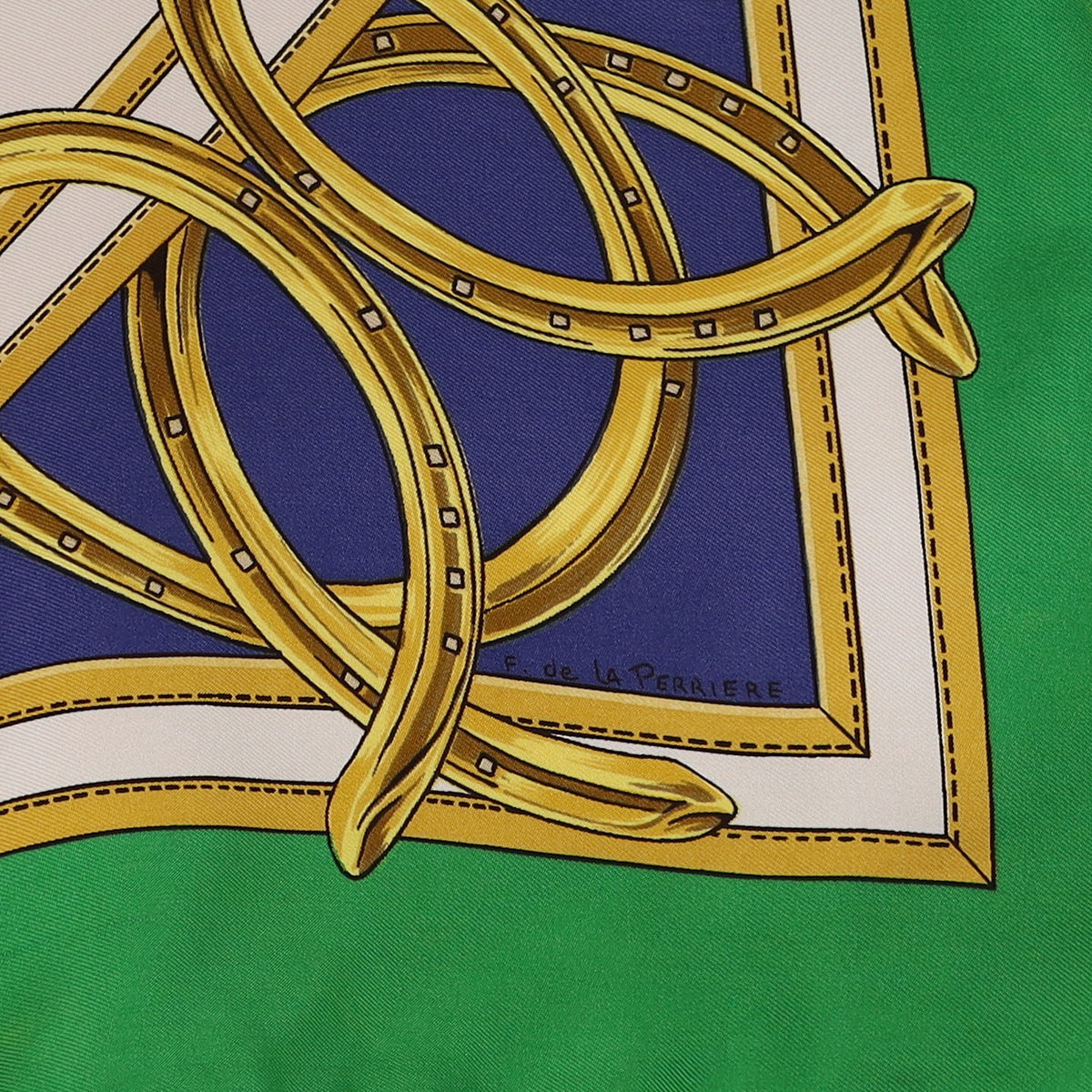 Hermès Ascot 1831 Silk Scarf Rare