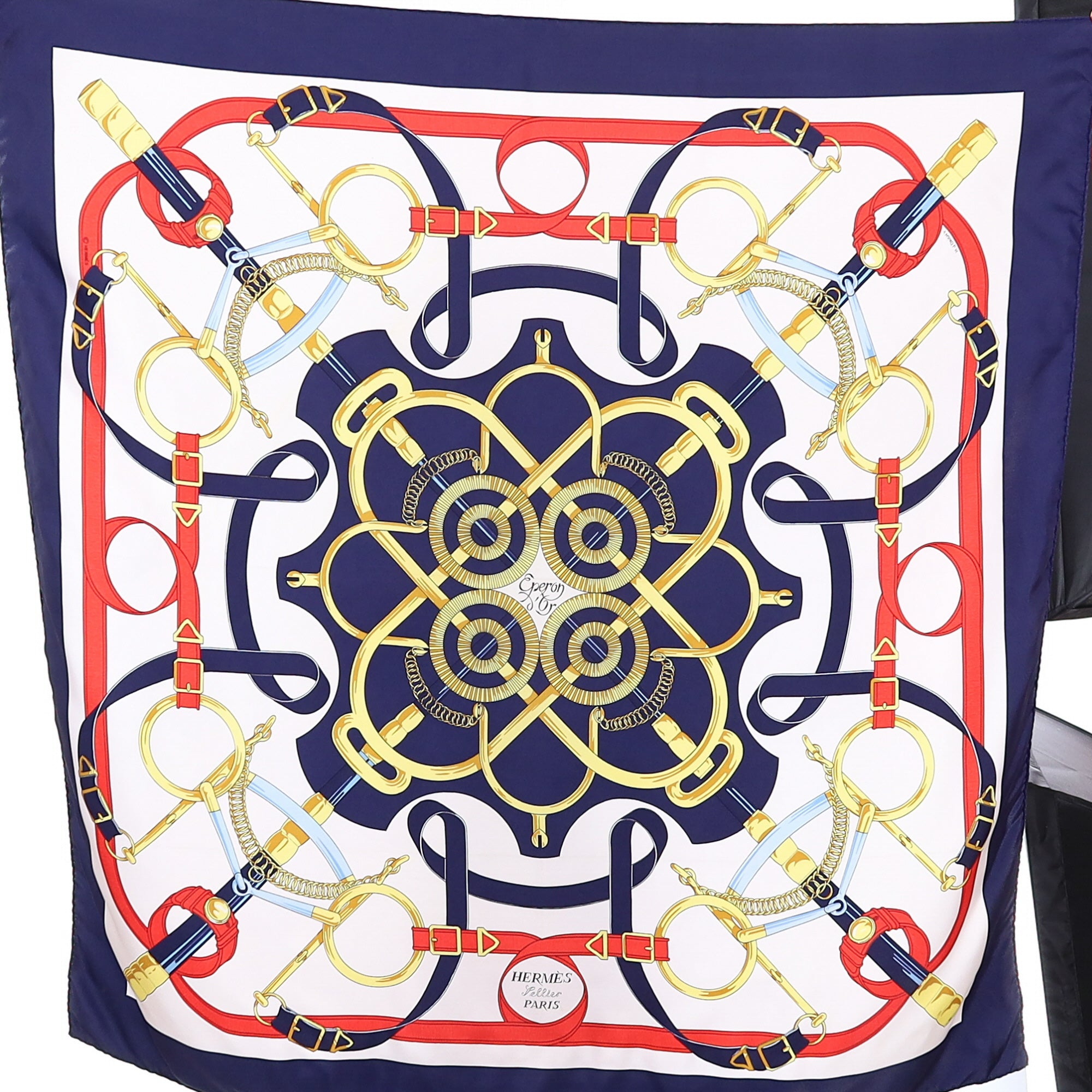 Hermès Eperon d’Or Silk Scarf