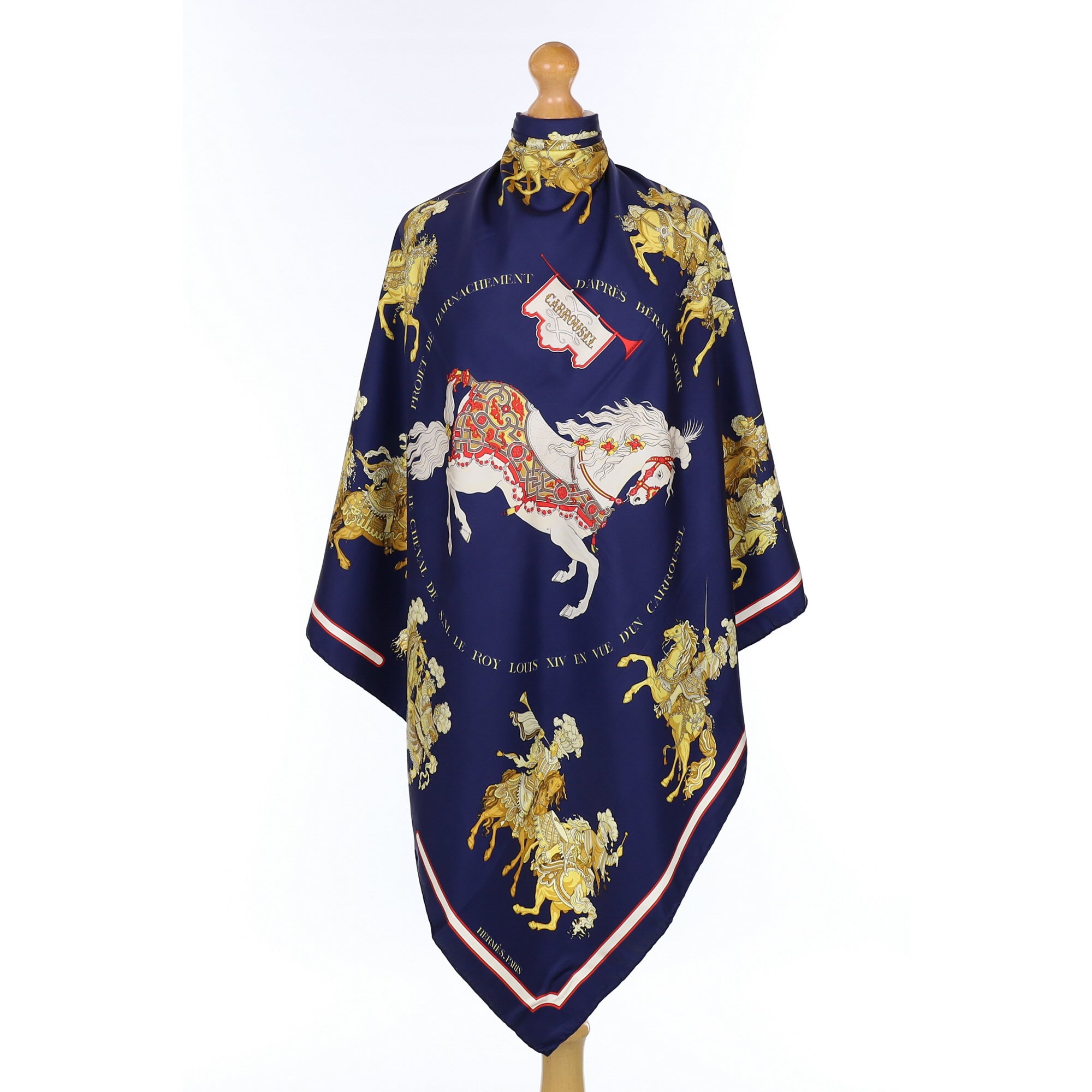 Hermès Carrousel Silk Scarf