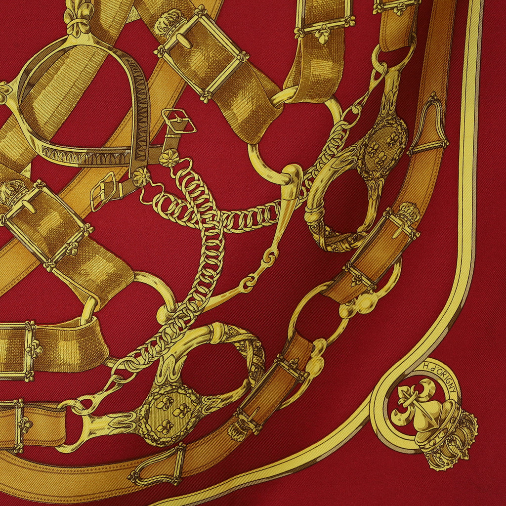 Hermès Cavalcadour Silk Scarf
