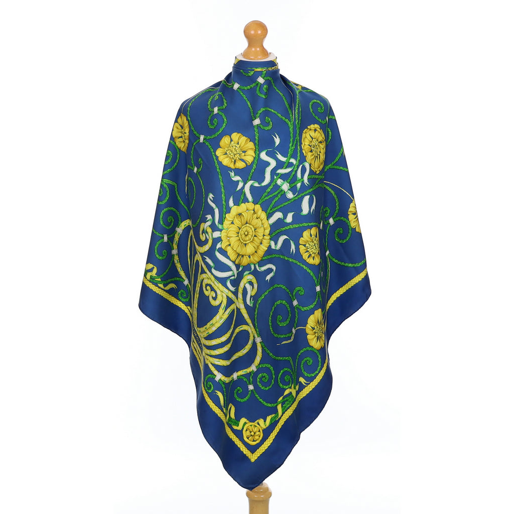 Hermès Jouvence Vintage Silk Scarf Quite Rare