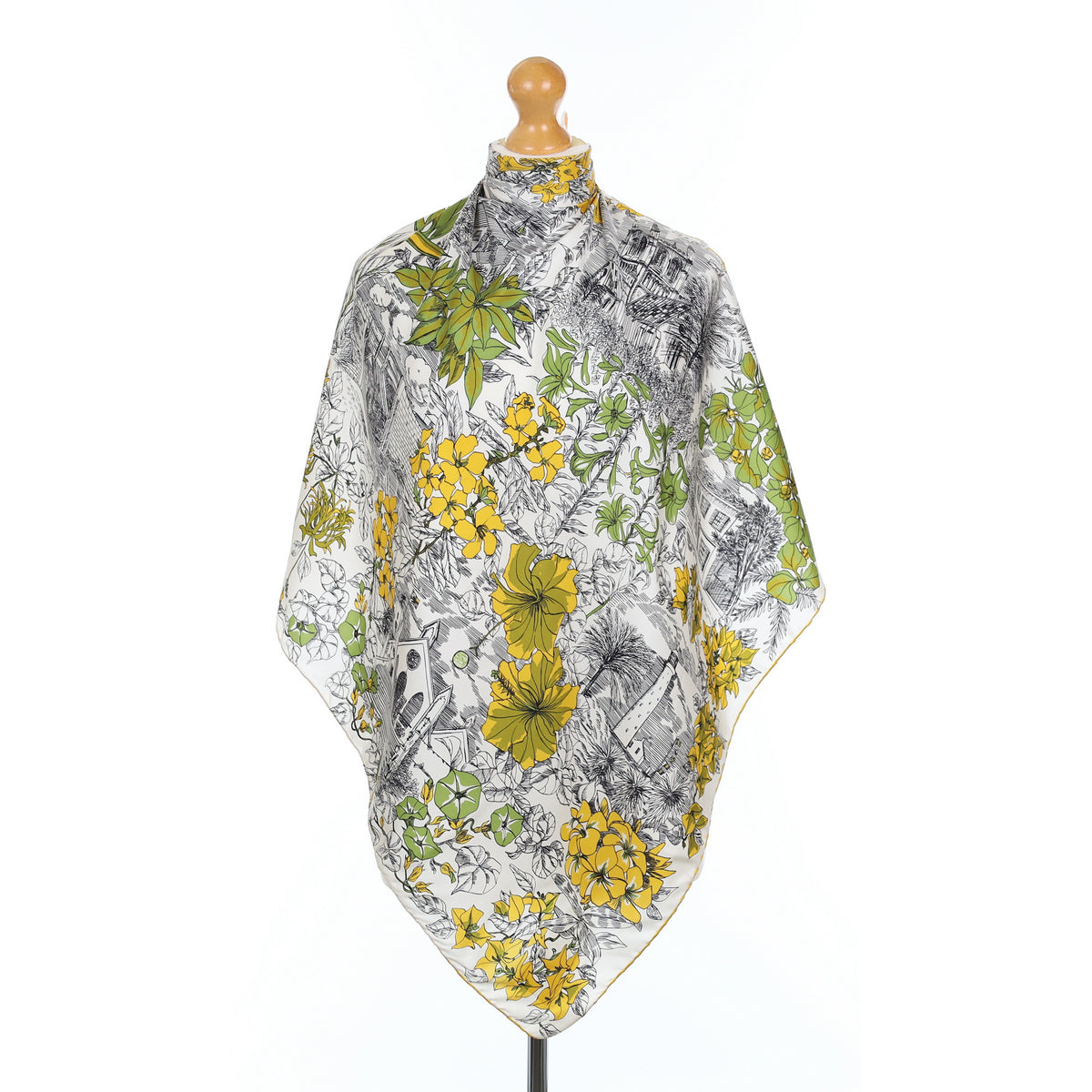 Richard Allan Contemporary Vintage Silk Scarf