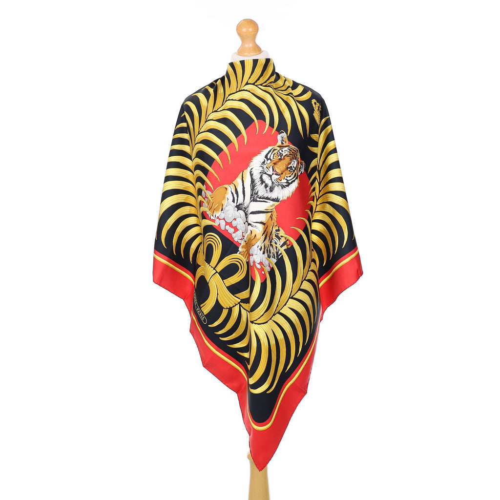 Hermès Tigre Royal Silk Scarf