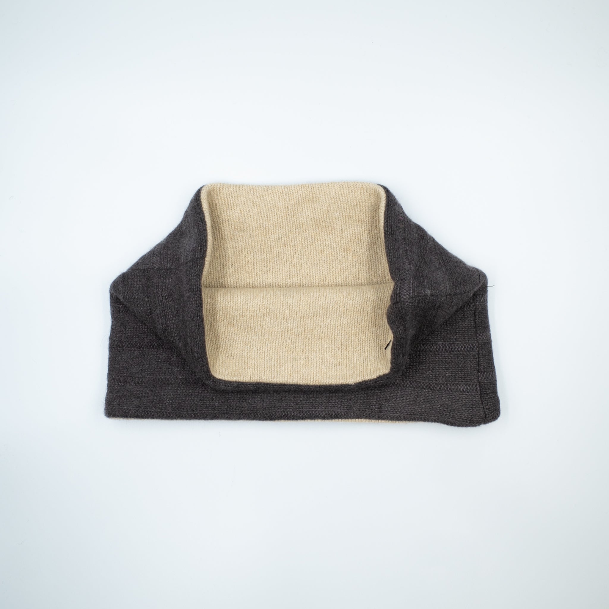 Men’s Peppercorn and Fudge Brown Neck Warmer
