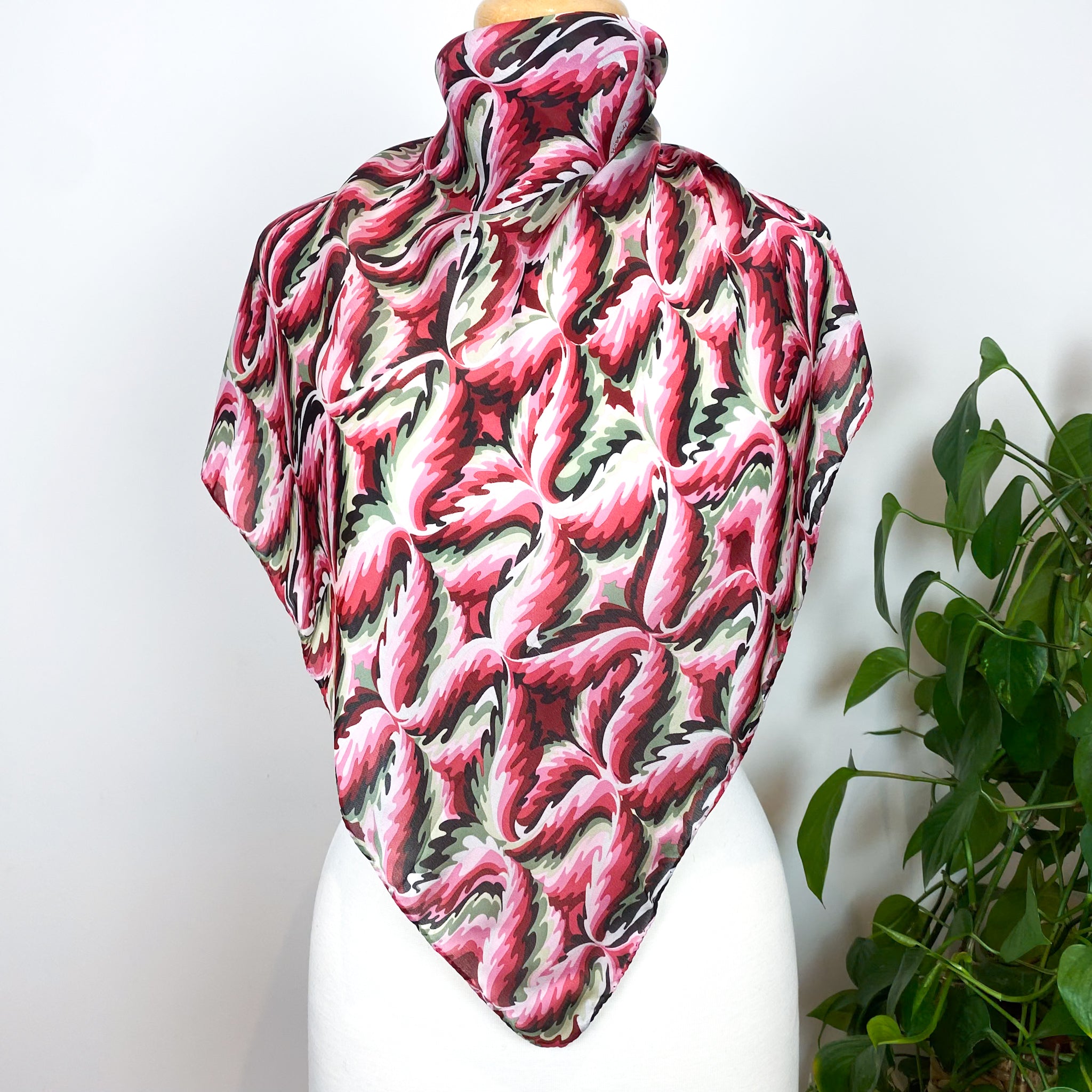 Missoni Abstract Chiffon Silk Scarf
