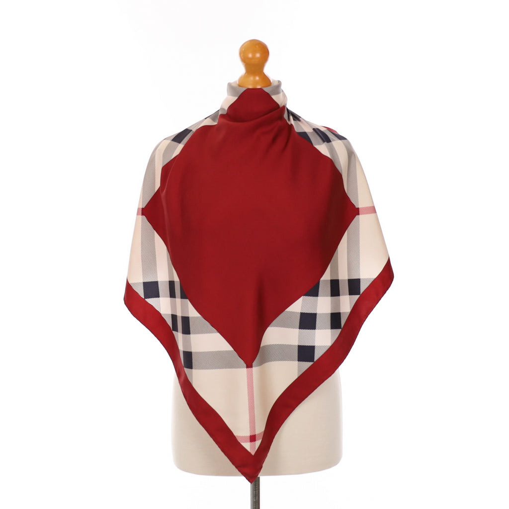 Burberry Classic Check Silk Scarf