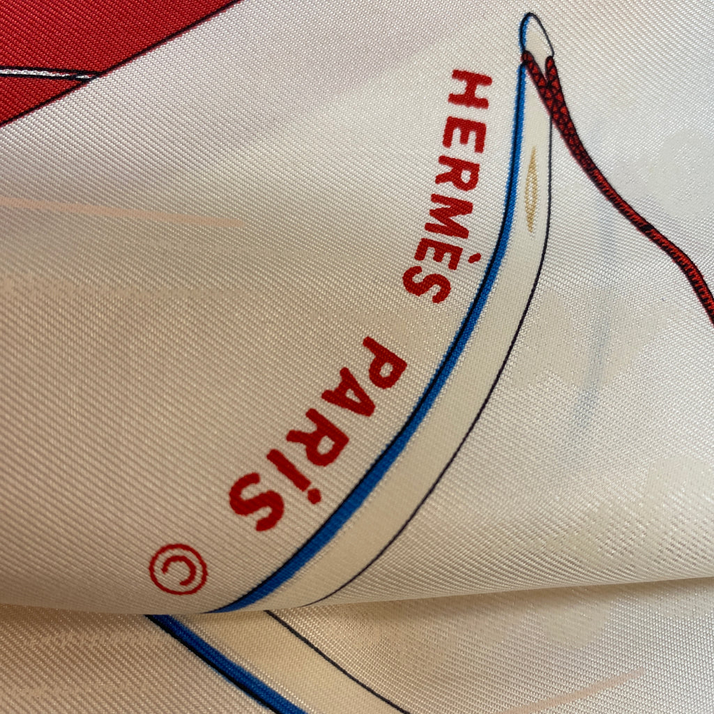 Hermès Arcs En Ciel Silk Scarf Quite Rare