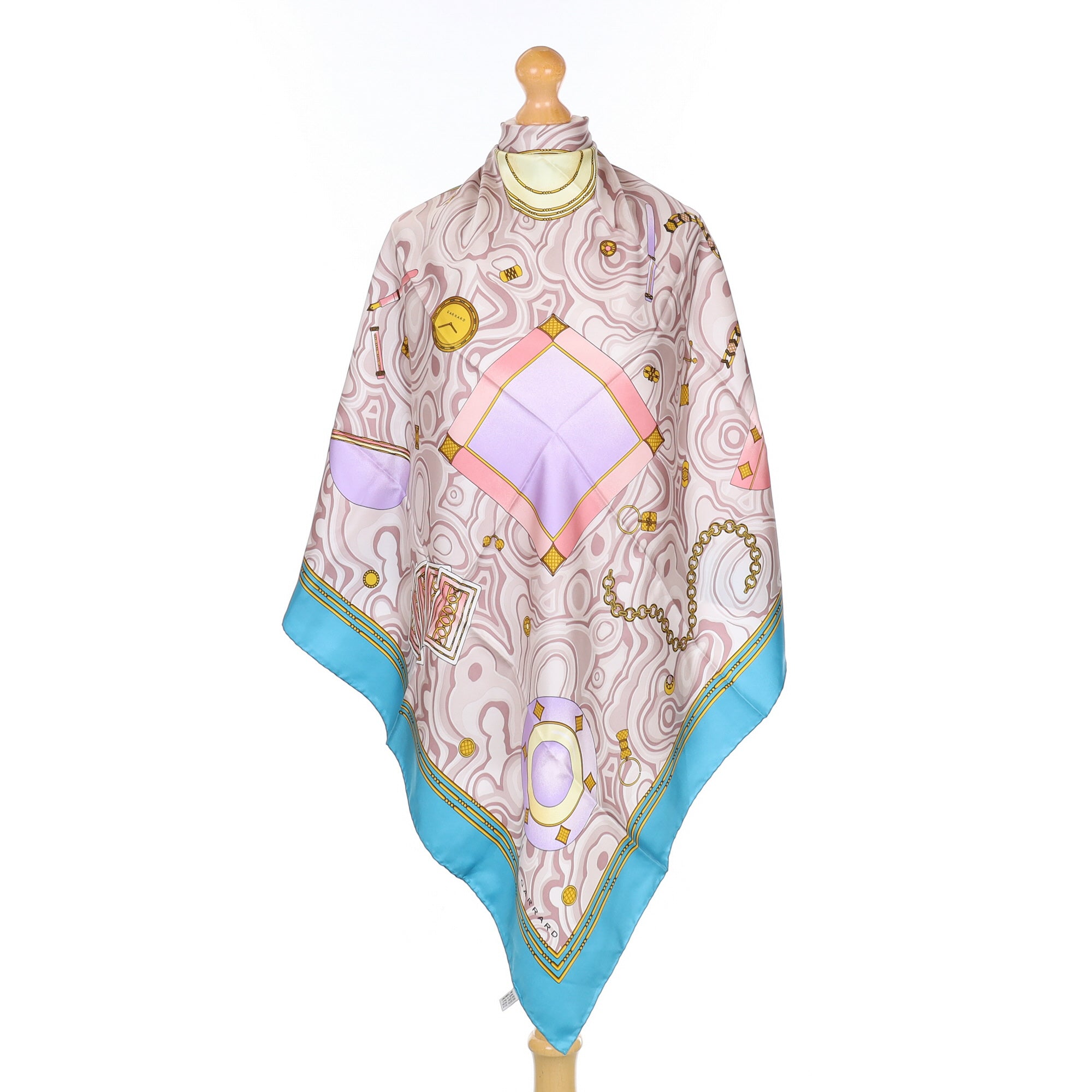 Brand New Garrard Trinket Silk Scarf