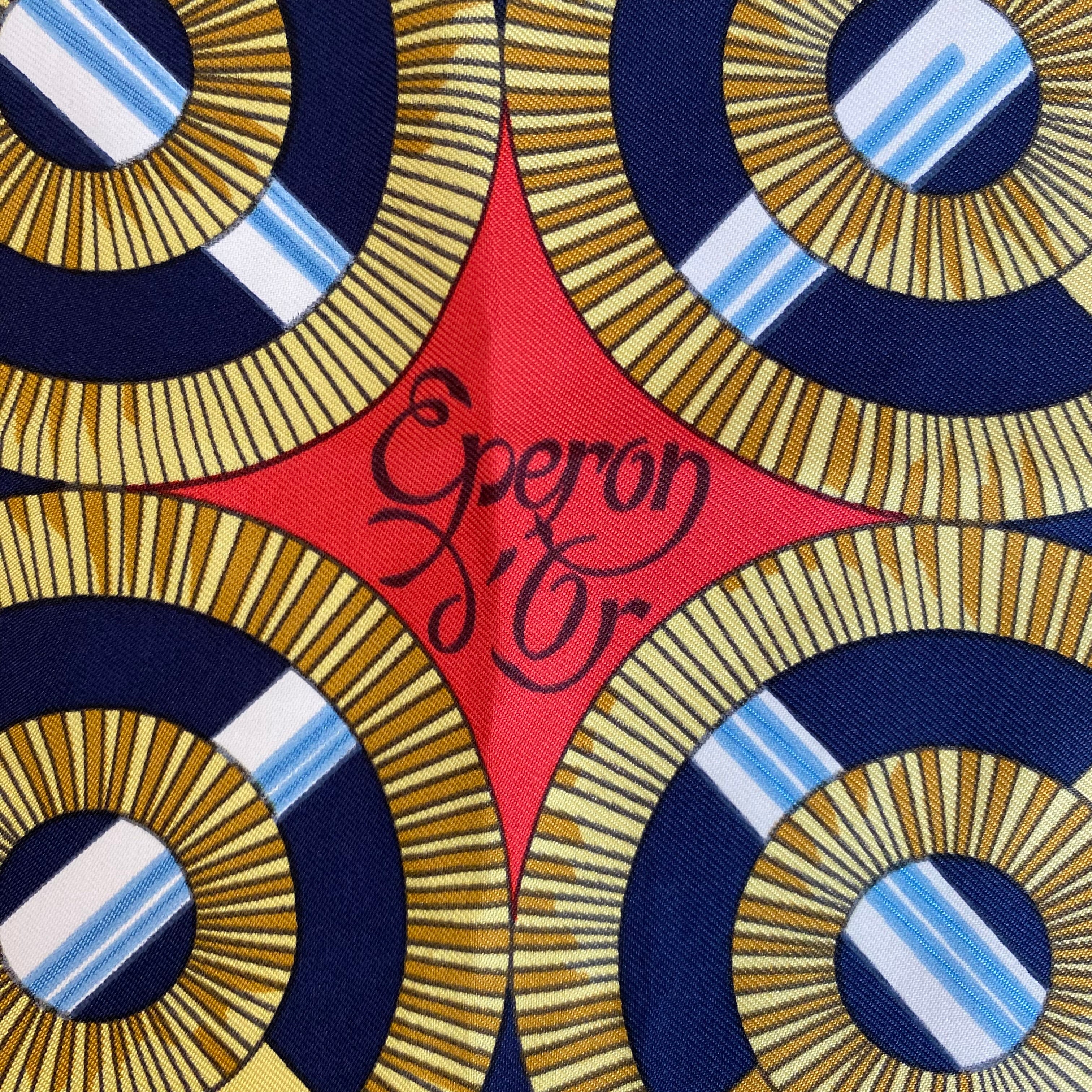 Hermès Eperon D’or Silk Scarf