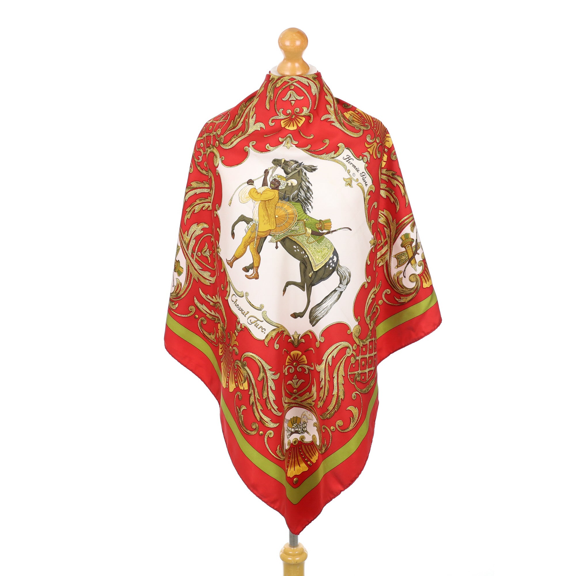 Hermès Cheval Turc Silk Scarf