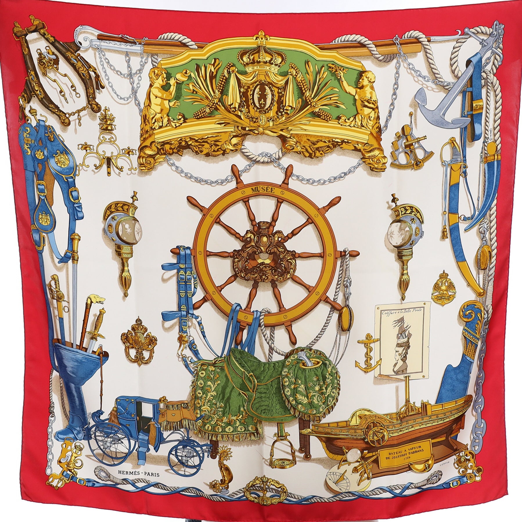 Hermès Musée Silk Scarf