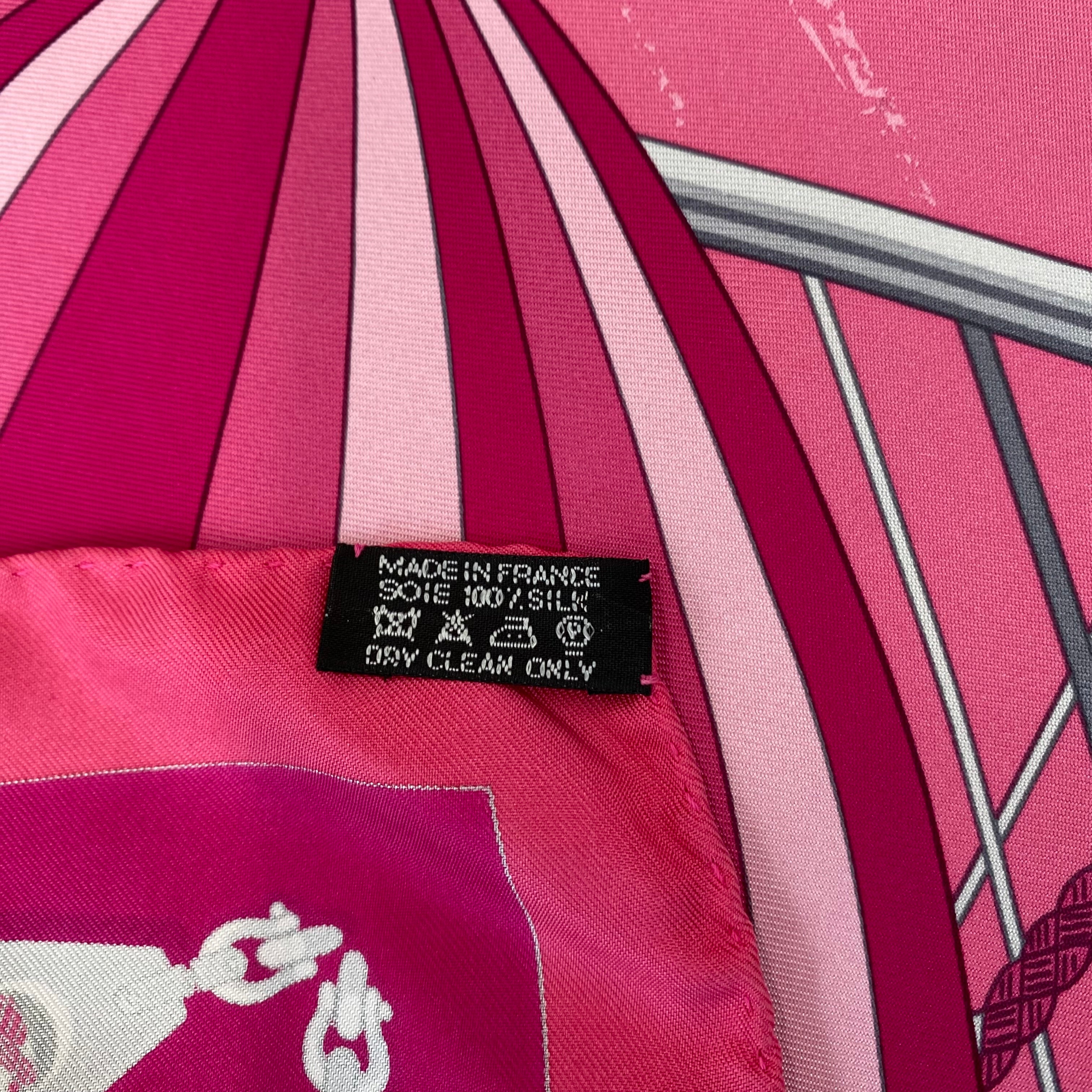 Hermès Spinnakers Silk Scarf Quite Rare