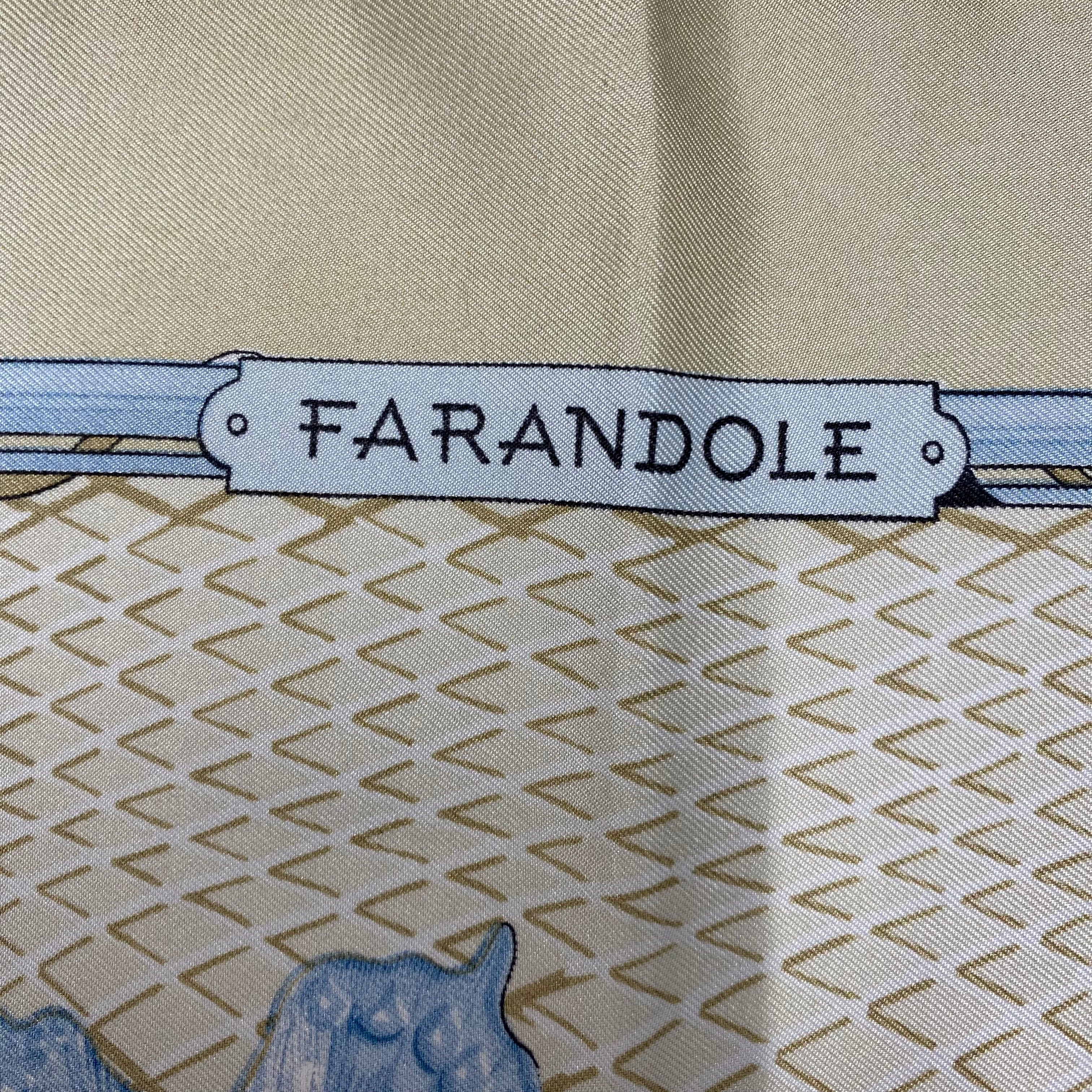 Hermès Farandole Silk Scarf