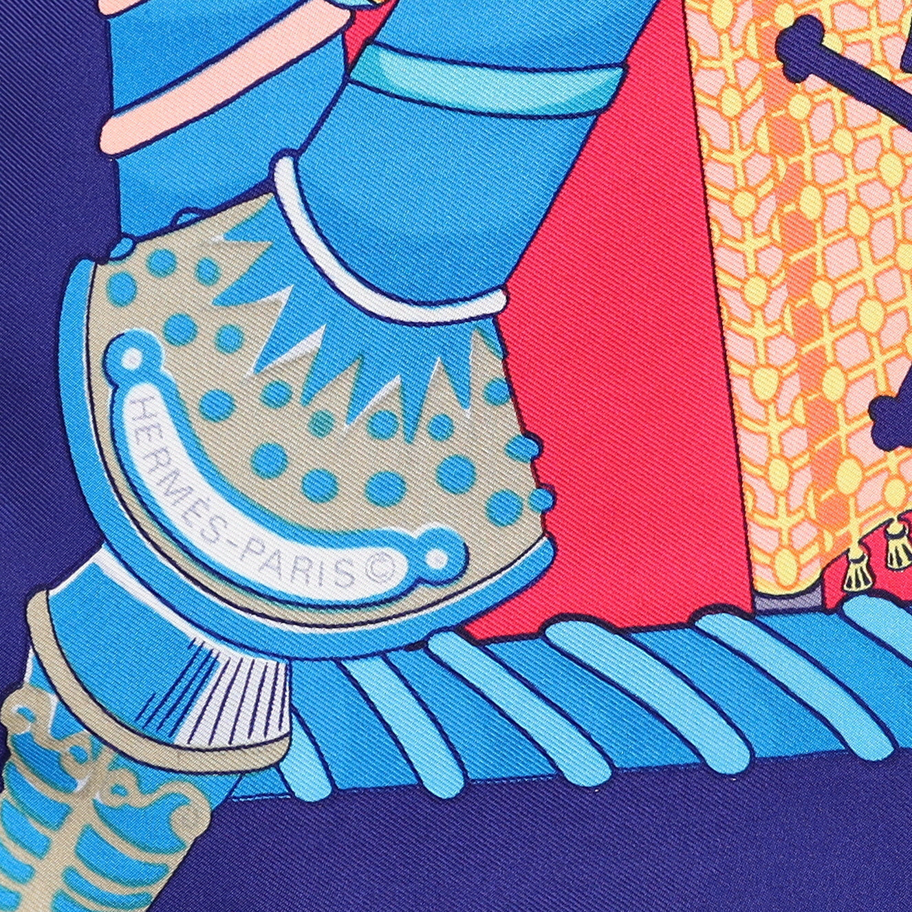 Hermès Étendards Et Bannières Silk Scarf