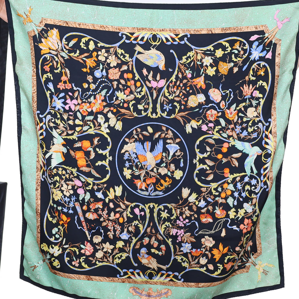 Hermès Pierres d’Orient et d’Occident Silk Scarf