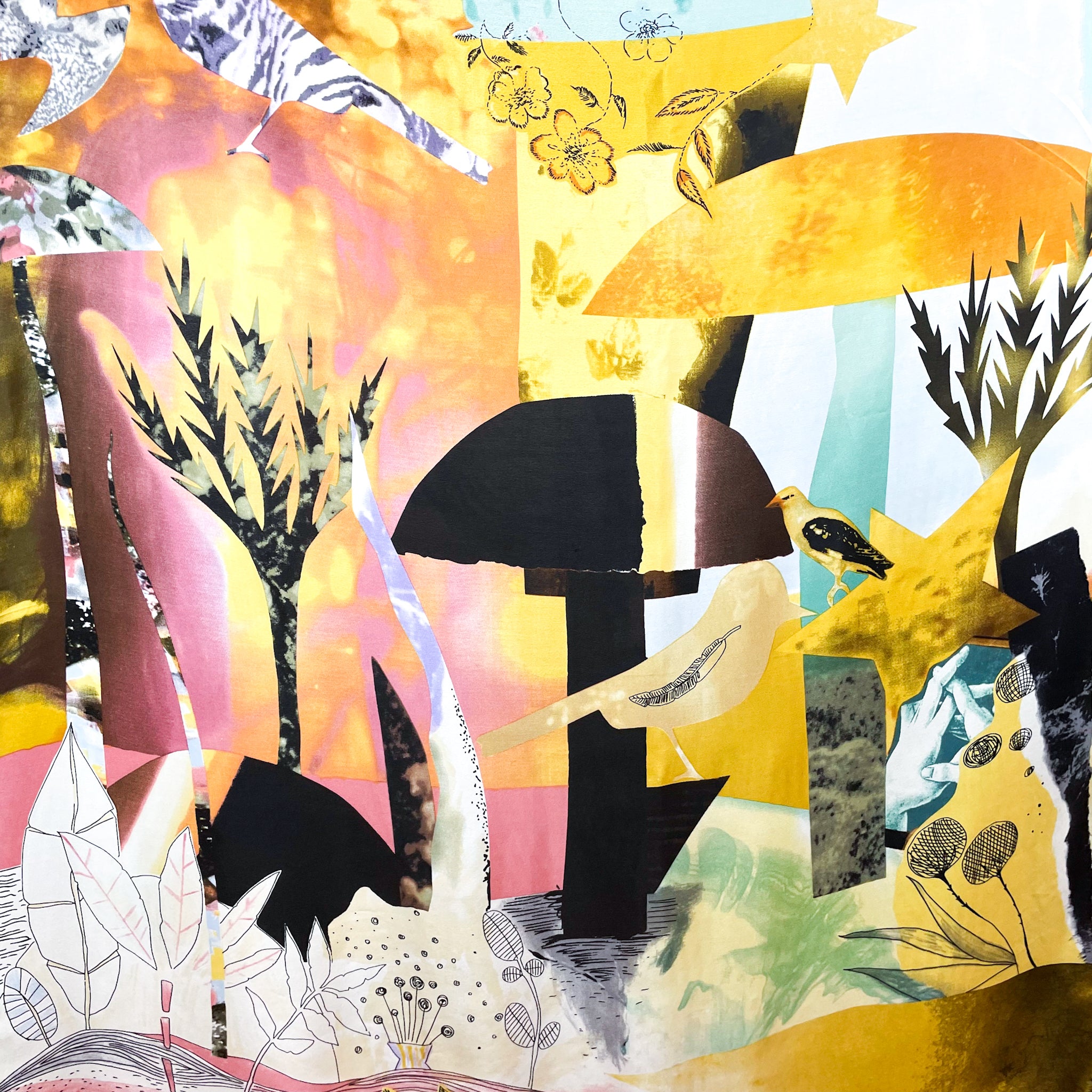 Boxed Extra Large Beck Sondergaard Silk Scarf
