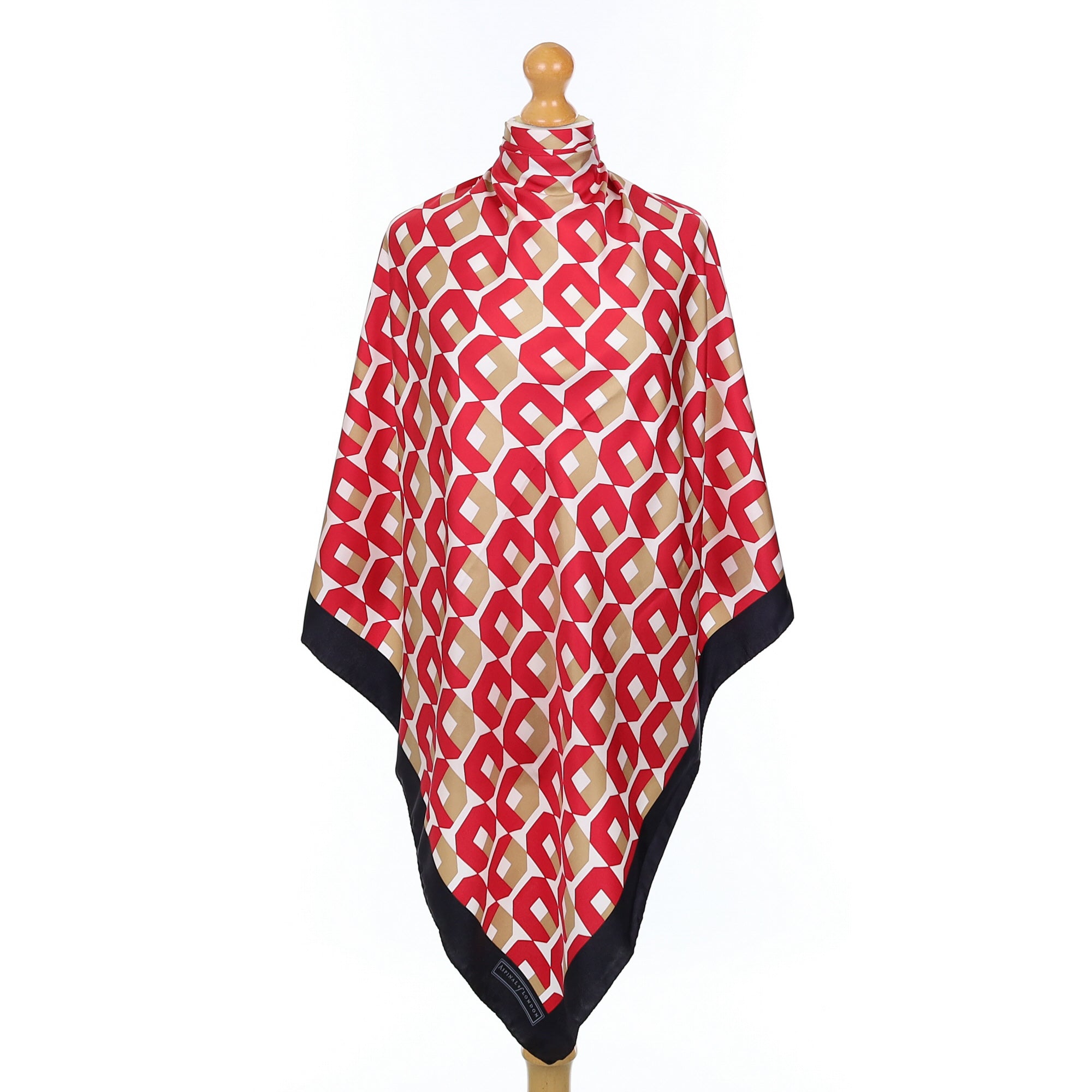 Brand New Boxed Aspinal Silk Scarf