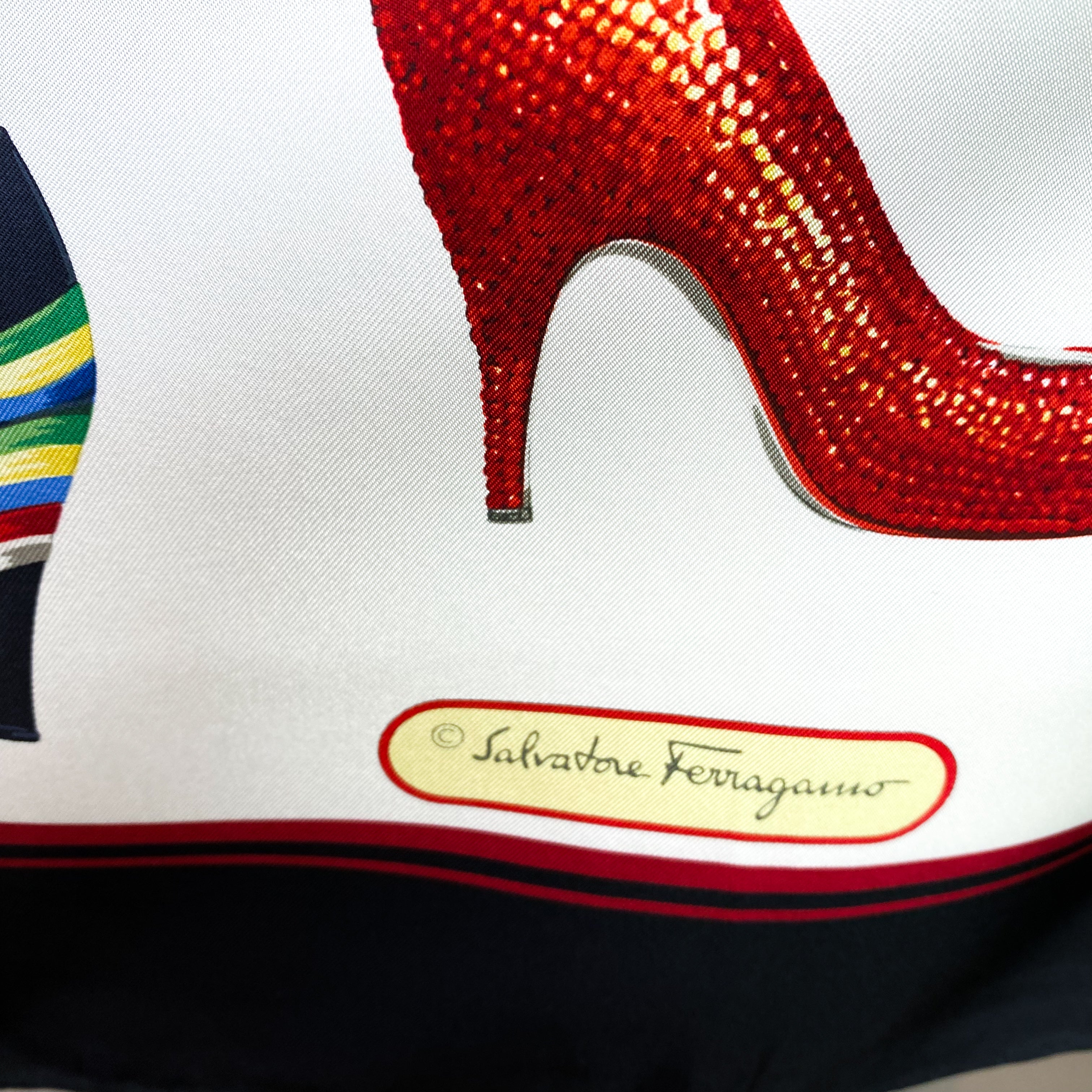 Salvatore Ferragamo Designer Silk Scarf