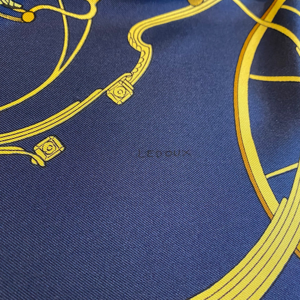 Hermès Springs Silk Scarf