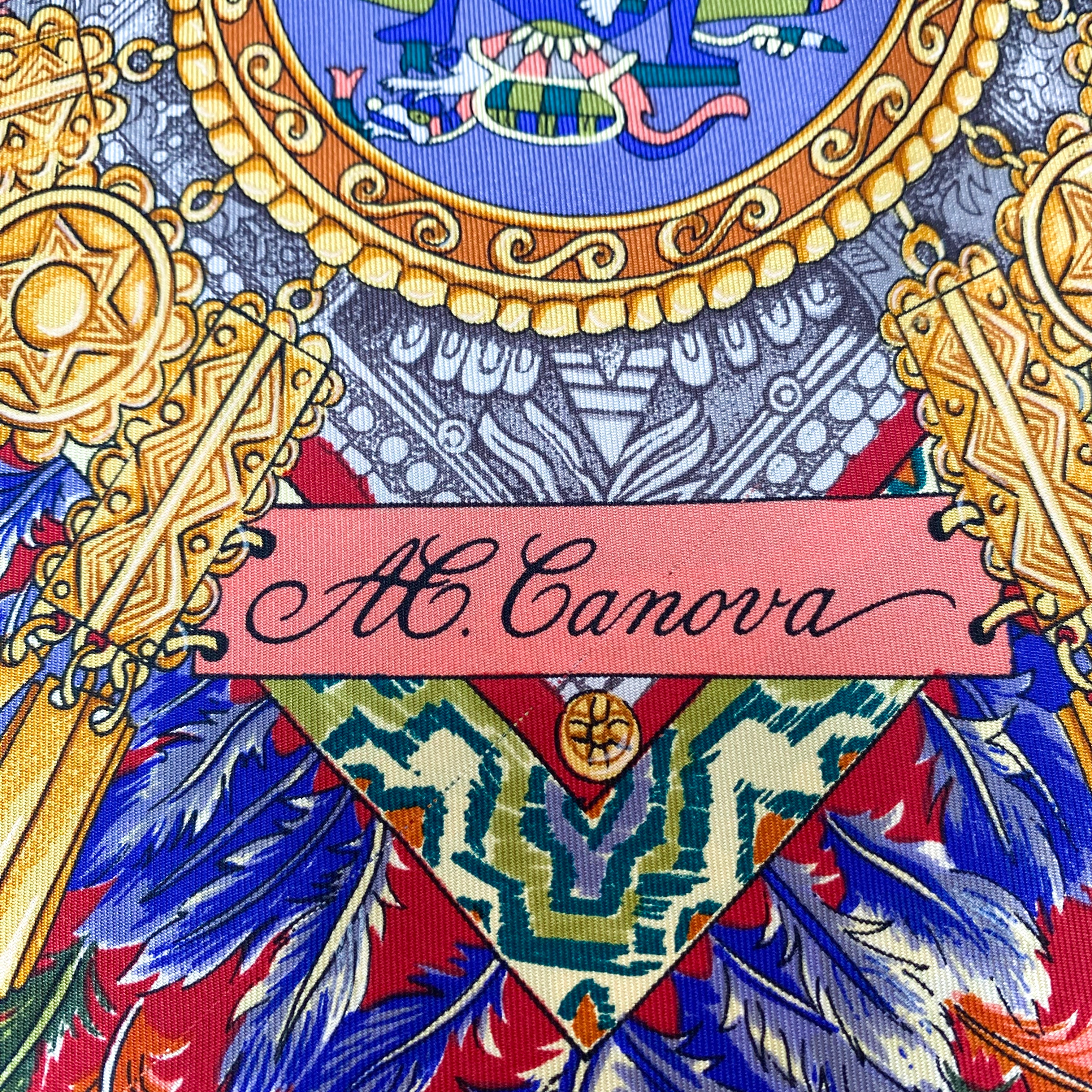 Andre Claude Canova Silk Scarf