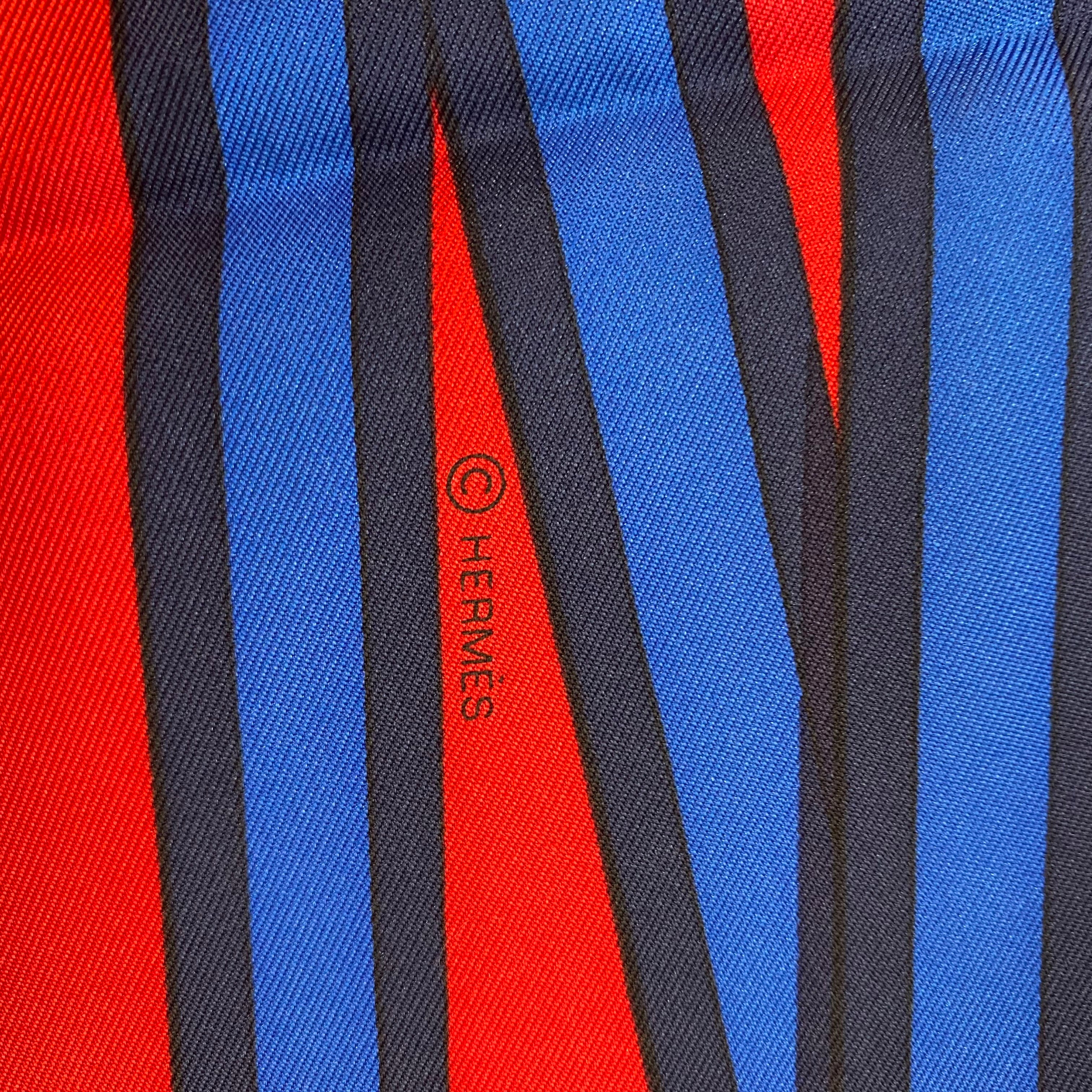Brand New Boxed Hermès Grand Tralala Silk Scarf